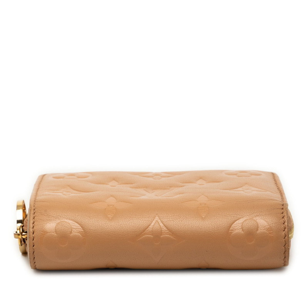 Louis Vuitton Brown Camel Leather Wallet (Bi-Fold) (Pre-Owned)
