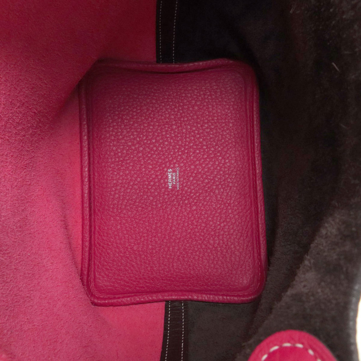 Hermes Picotin Brown Pink Handbag (Pre-Owned)