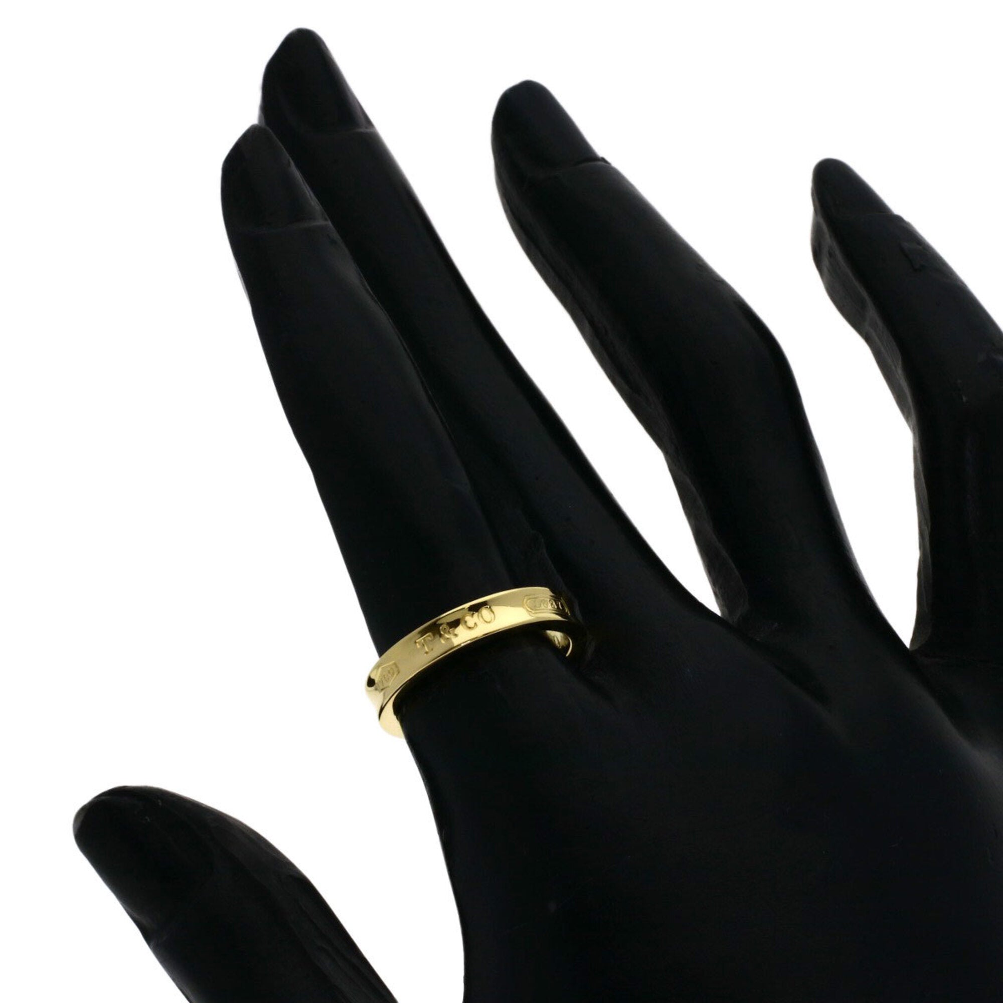 Tiffany Yellow Gold (18K) Band Ring (Pre-Owned)