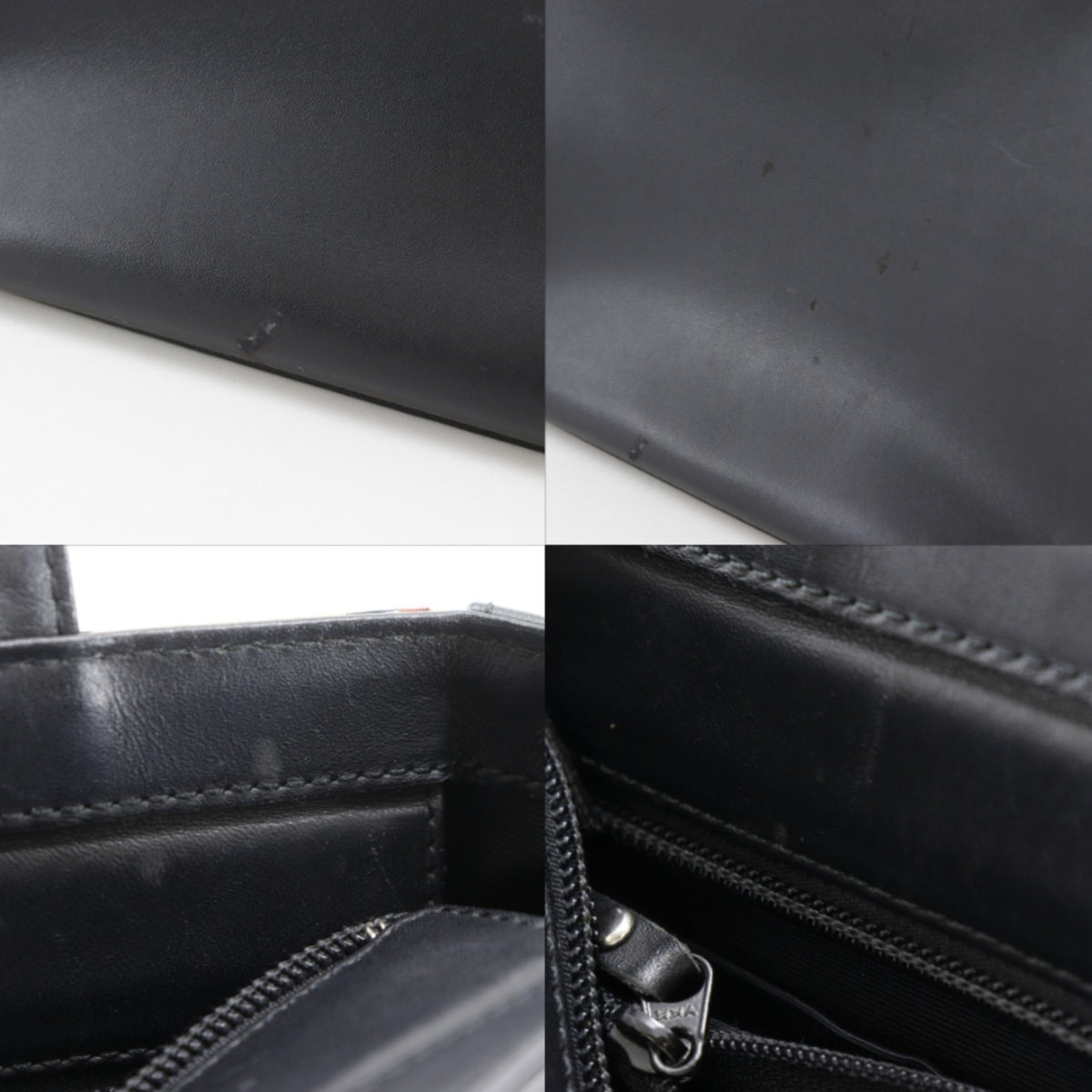Burberry Black Leather Nylon Canvas Tote Bag (Pre-Owned)
