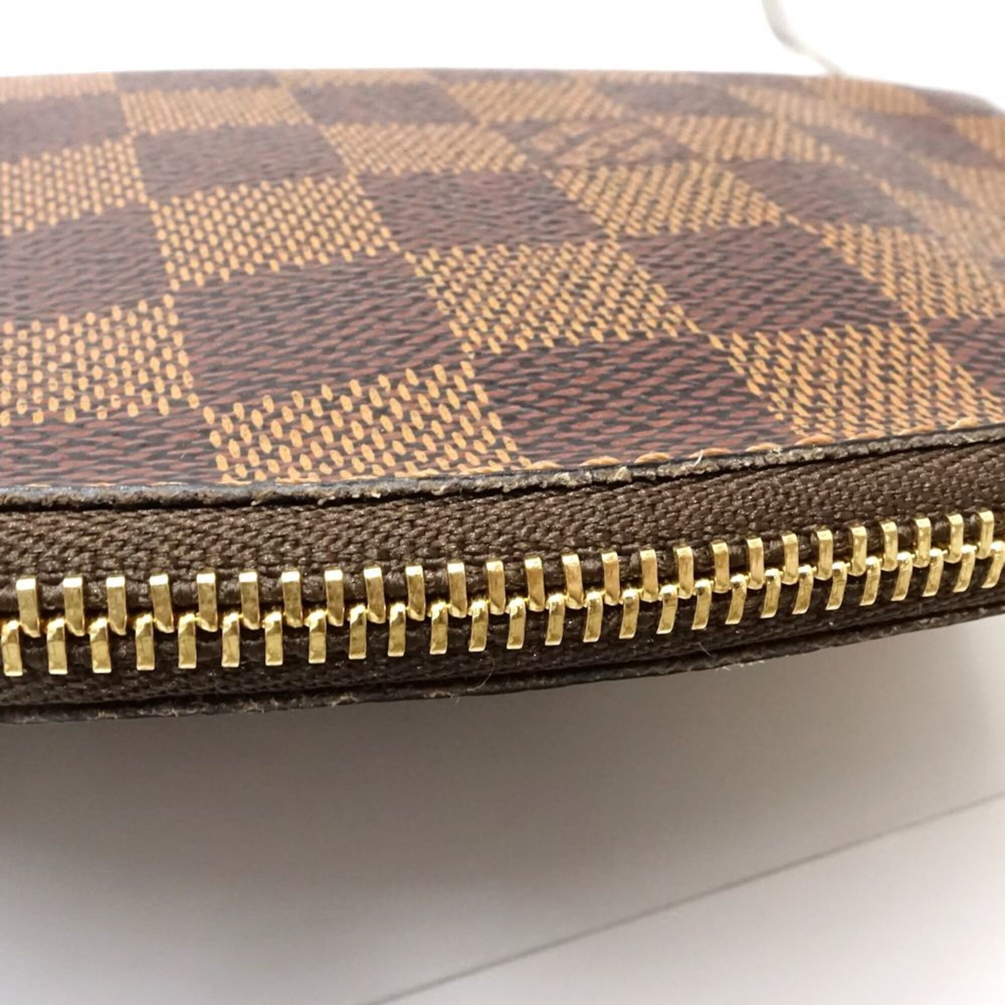 Louis Vuitton Damier Ebene Damier Canvas Pouch (Pre-Owned)