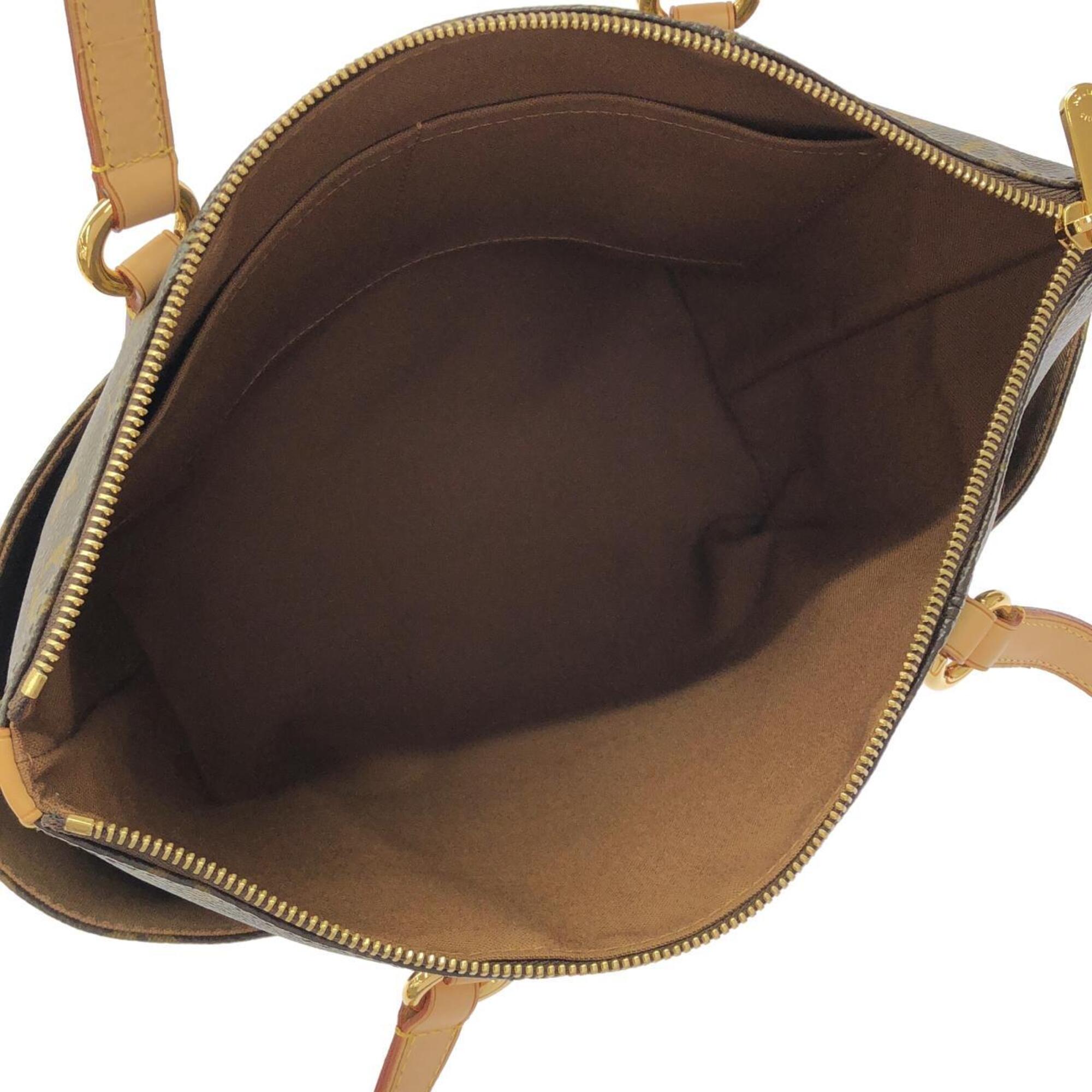 Louis Vuitton Marron Coated Canvas Handbag (Pre-Owned)