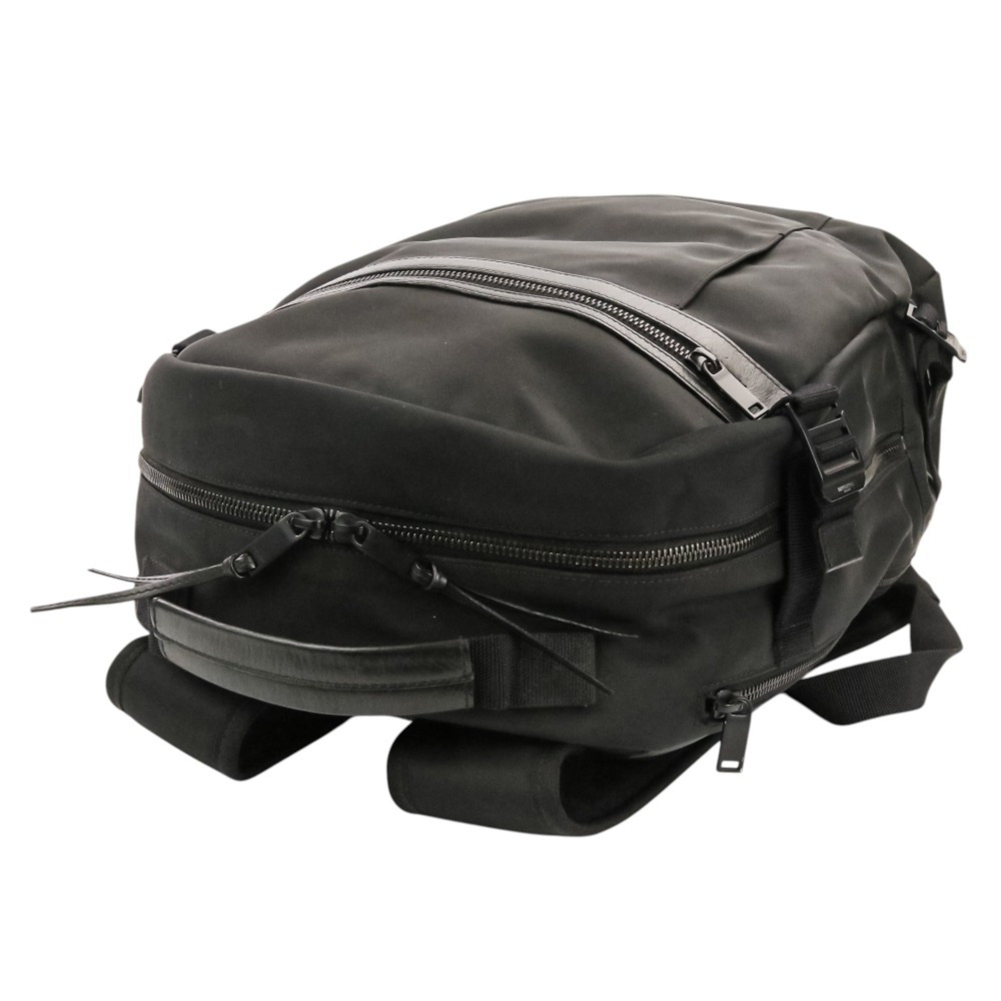 Yves Saint Laurent Black Backpack (Pre-Owned)