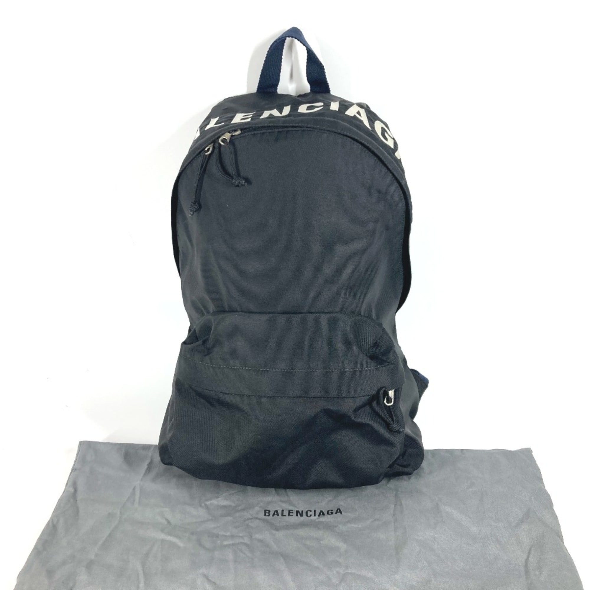 Balenciaga Black Cloth Backpack (Pre-Owned)