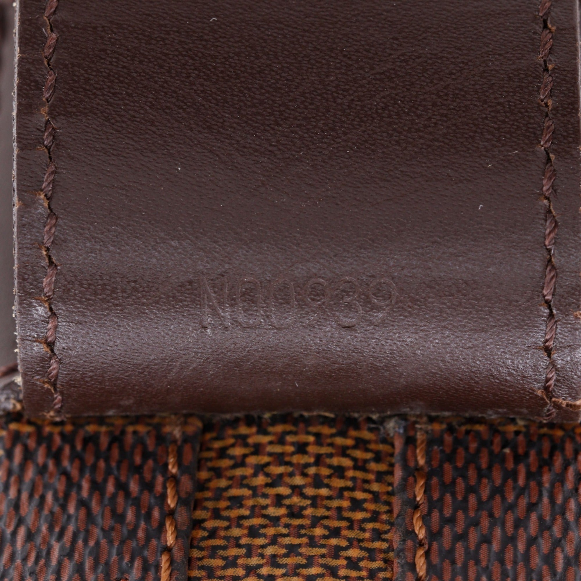 Louis Vuitton Brown Damier Canvas Shoulder Bag (Pre-Owned)