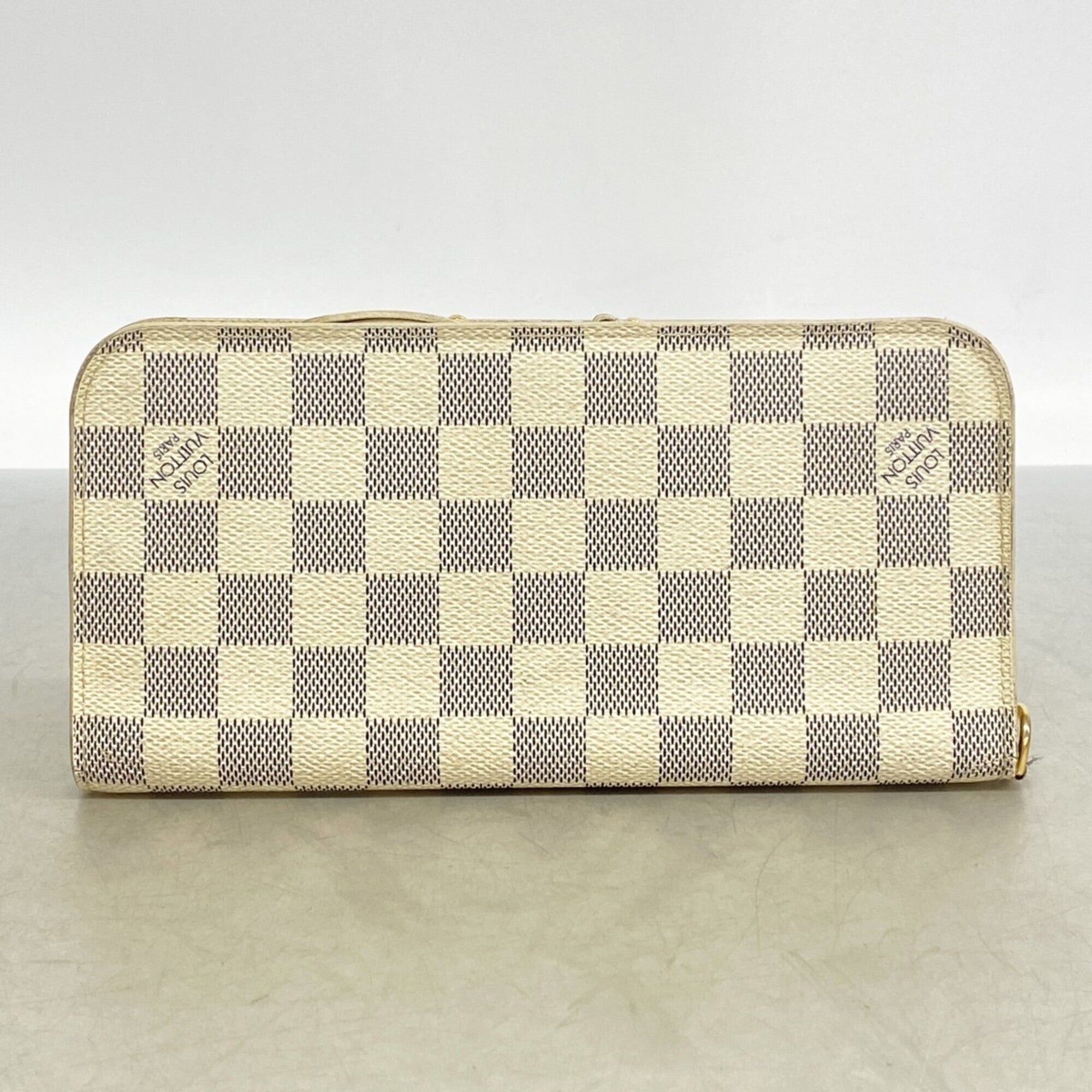 Louis Vuitton White Long Wallet (Bi-Fold) (Pre-Owned)