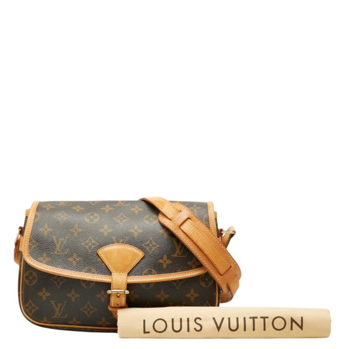 Louis Vuitton Monogram Brown Pvc Leather Shoulder Bag (Pre-Owned)