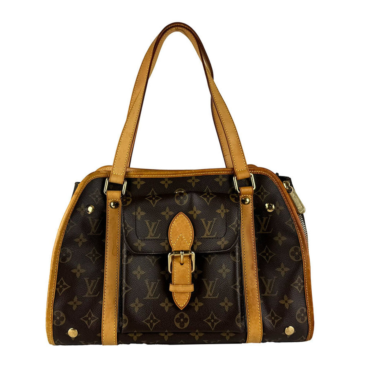 Louis Vuitton Brown Monogram Monogram Handbag (Pre-Owned)
