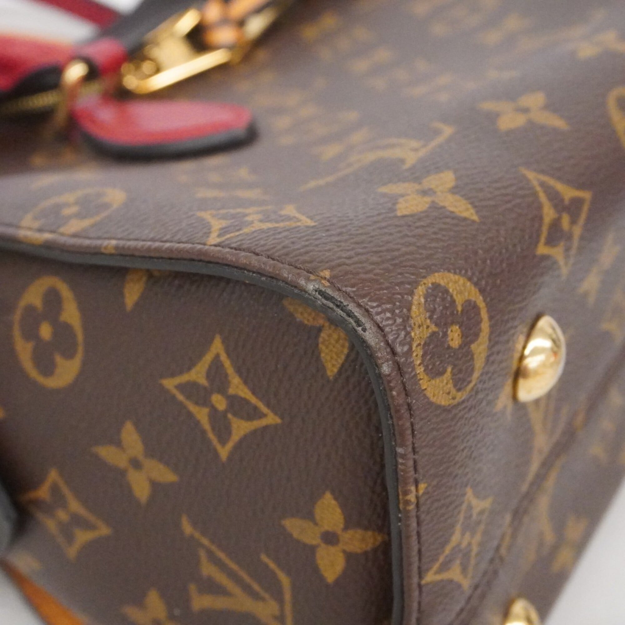 Louis Vuitton Brown Noir Handbag (Pre-Owned)