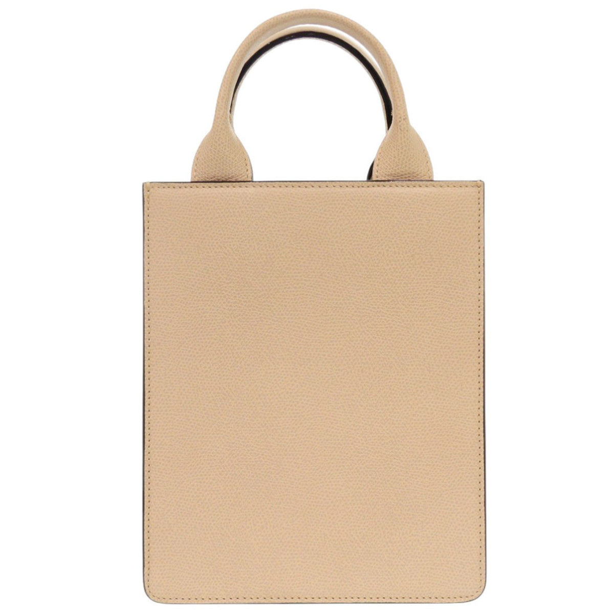 Valextra Beige Leather Shoulder Bag (Pre-Owned)