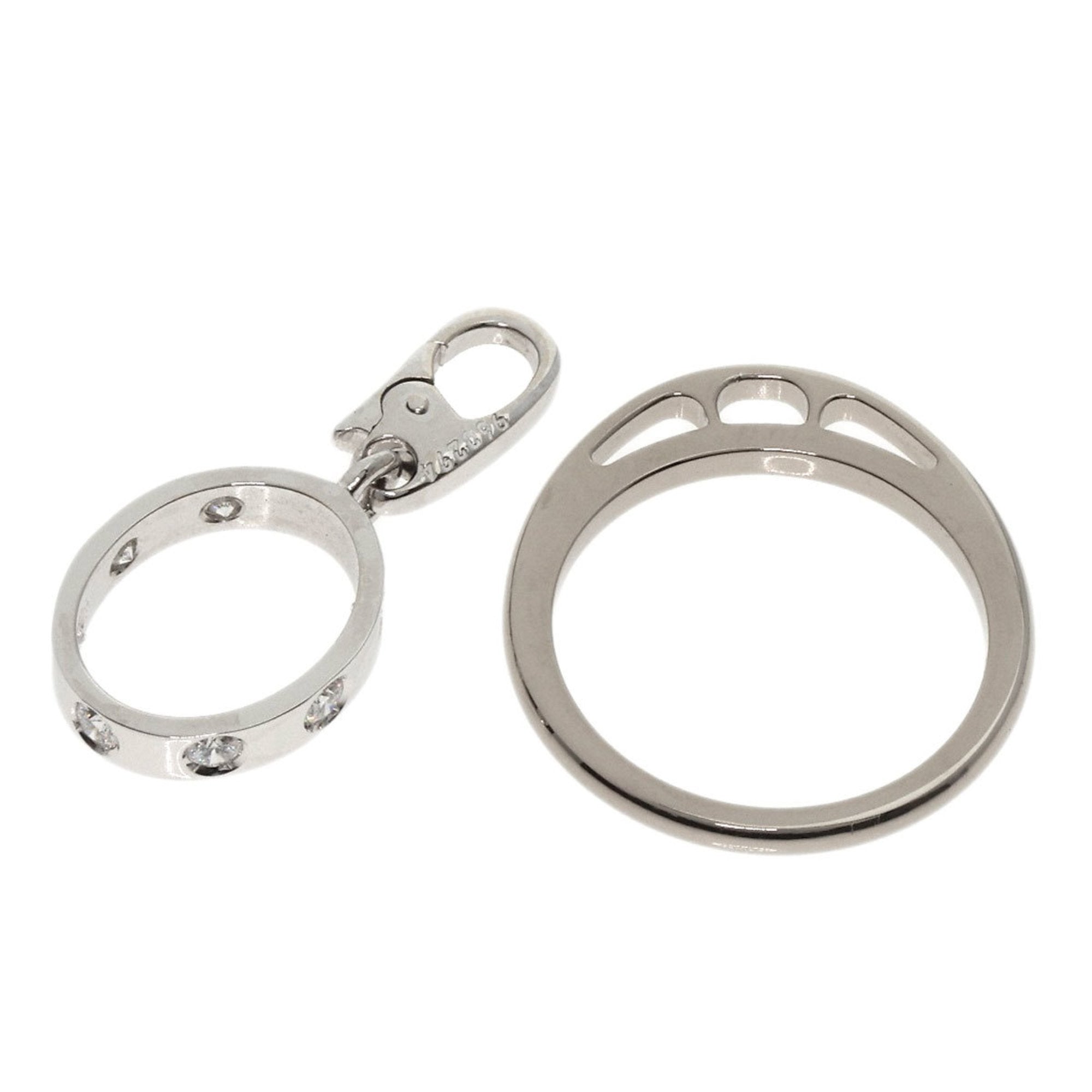 Cartier White Gold White Gold (18K) Band Ring (Pre-Owned)