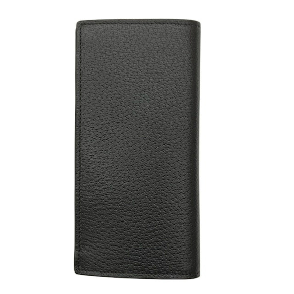 Gucci Black Leather Long Wallet (Bi-Fold) (Pre-Owned)