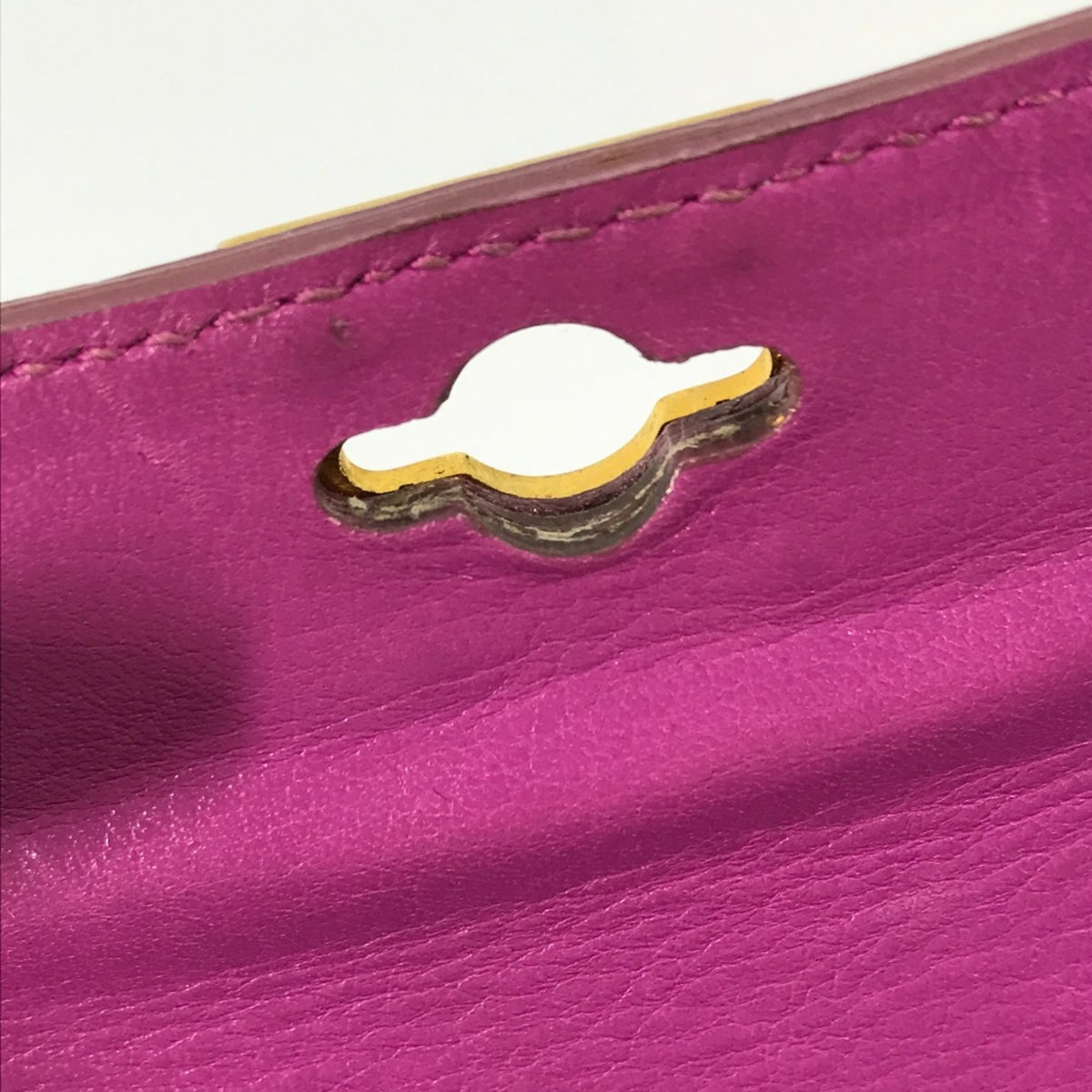 Celine Purple Leather Handbag (Pre-Owned)