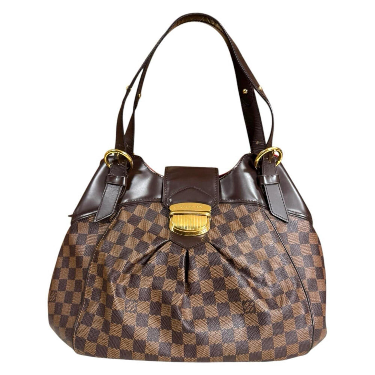 Louis Vuitton Damier Brown Damier Canvas Shoulder Bag (Pre-Owned)