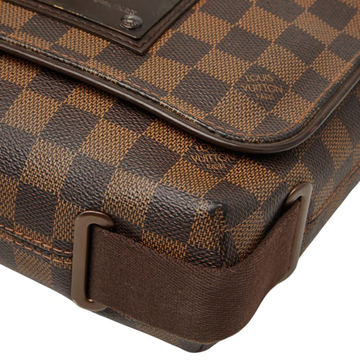 Louis Vuitton Brown Pvc Leather Shoulder Bag (Pre-Owned)