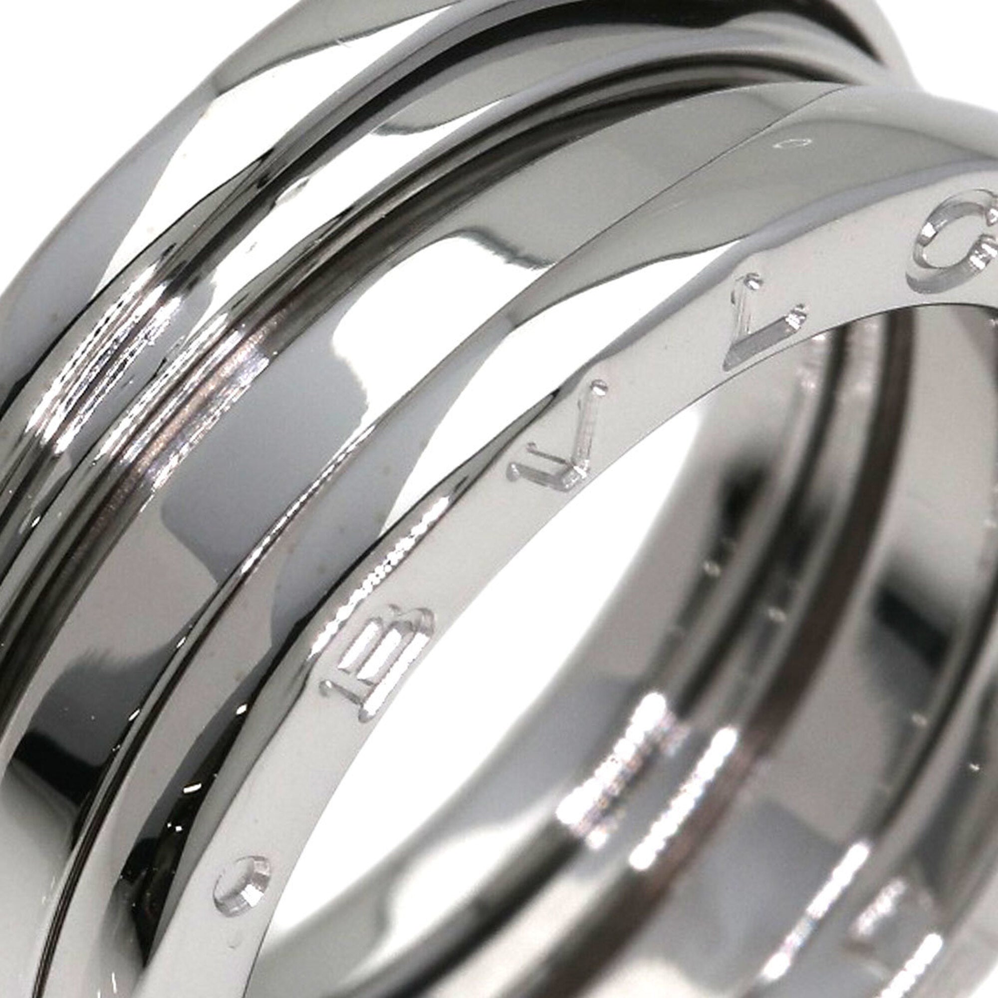 Bvlgari White Gold (18K) Band Ring (Pre-Owned)