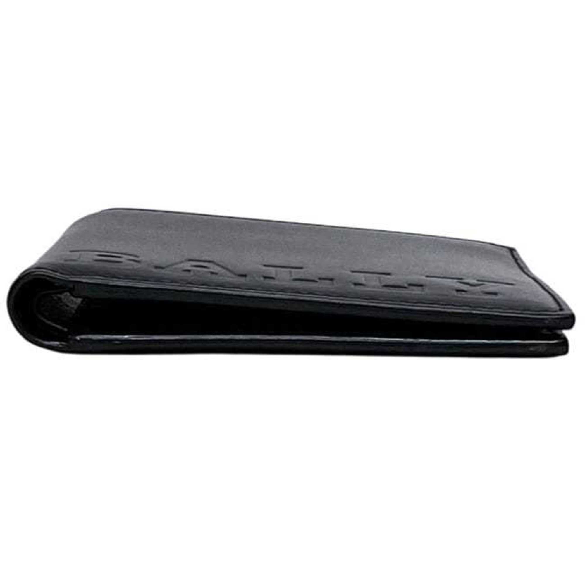 Bally Black Leather Wallet (Bi-Fold) (Pre-Owned)
