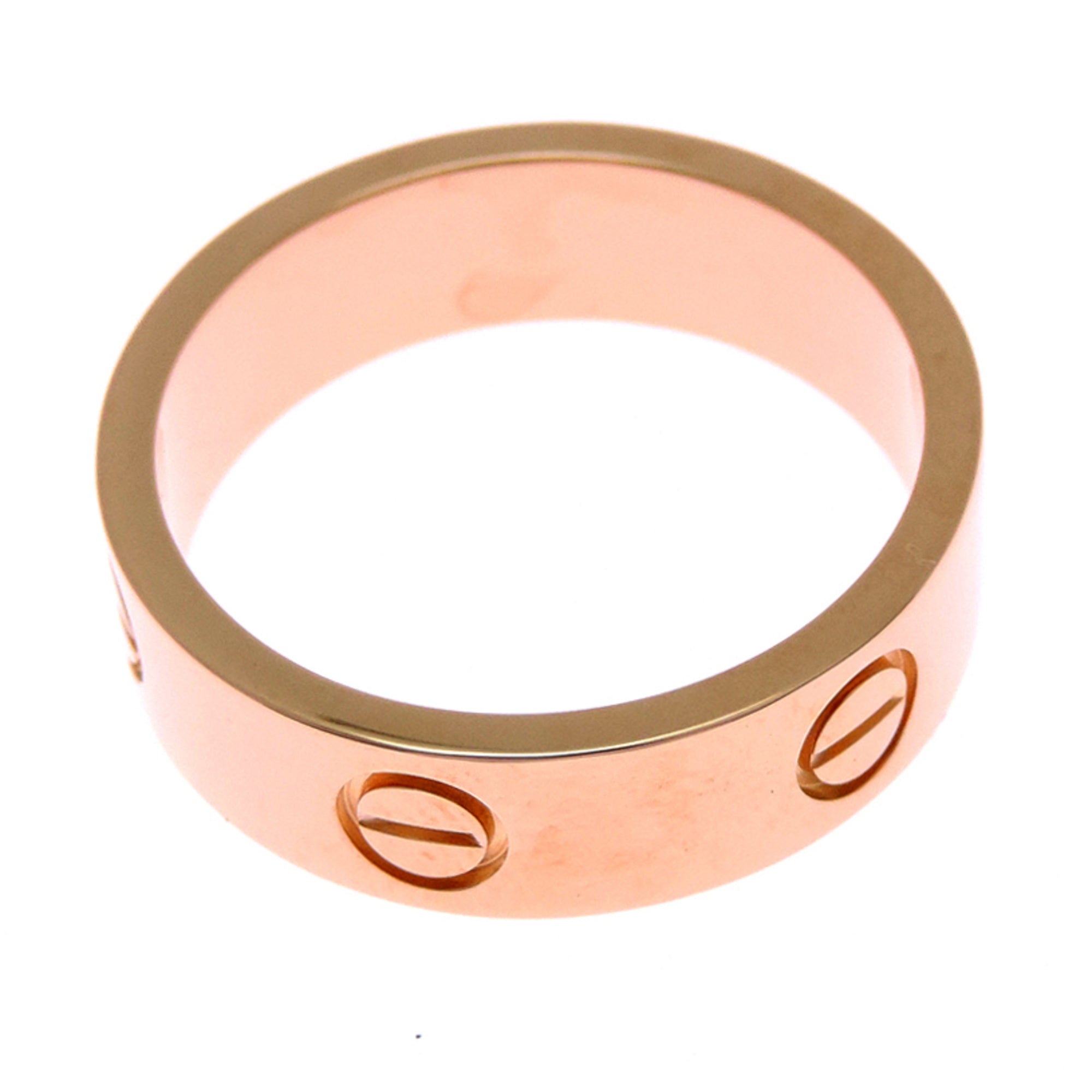 Cartier Pink Gold (18K) Band Ring (Pre-Owned)