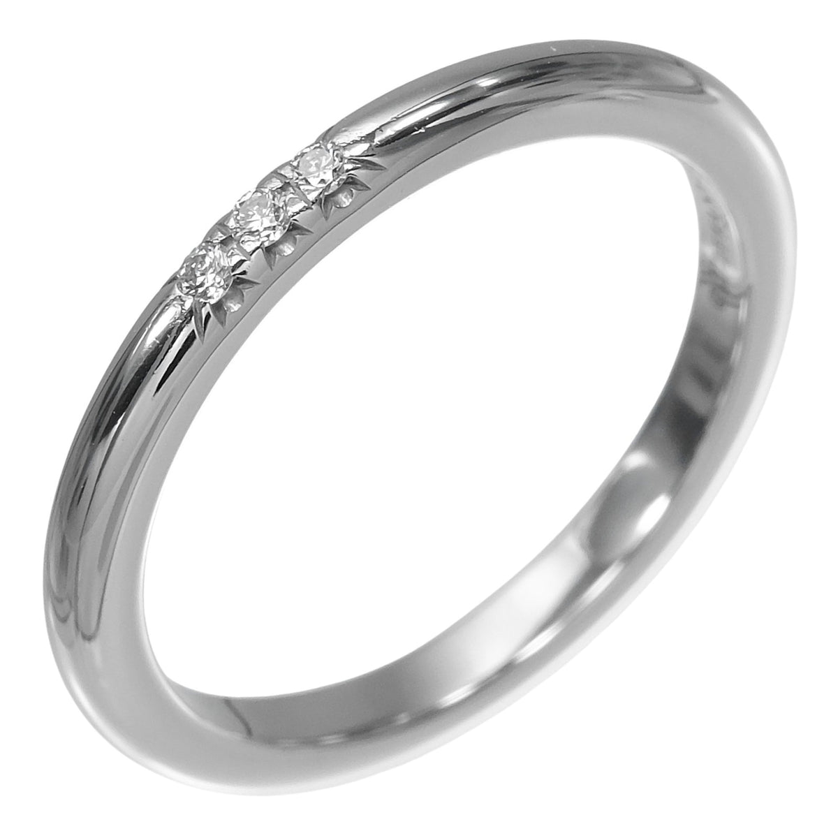 Tiffany Platinum 950 Band Ring (Pre-Owned)