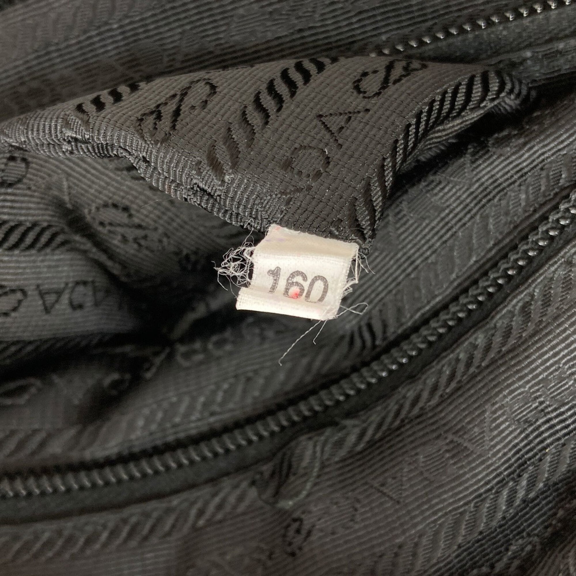 Prada Black Nylon Shoulder Bag (Pre-Owned)