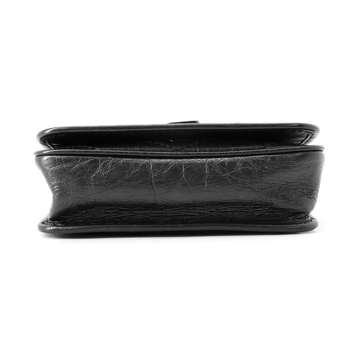 Yves Saint Laurent Black Leather Shoulder Bag (Pre-Owned)