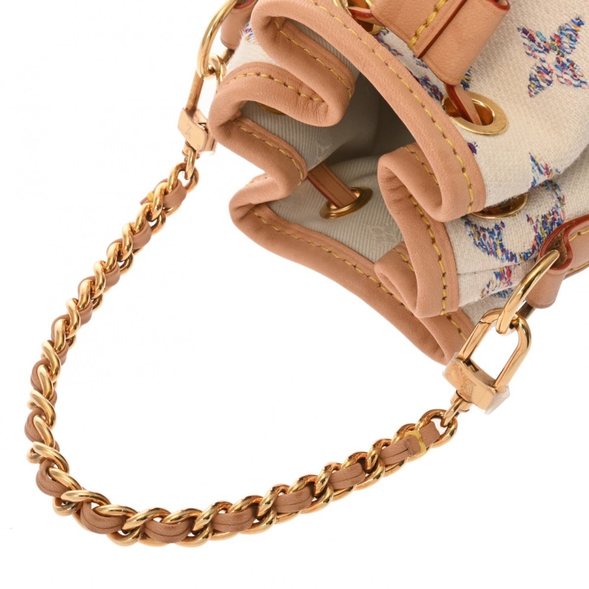Louis Vuitton White Monogram Jacquard Shoulder Bag (Pre-Owned)