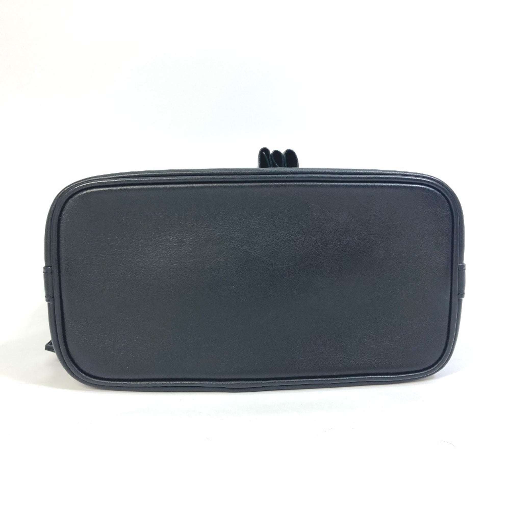 Louis Vuitton Black Brown Monogram Noir Monogram Leather Shoulder Bag (Pre-Owned)