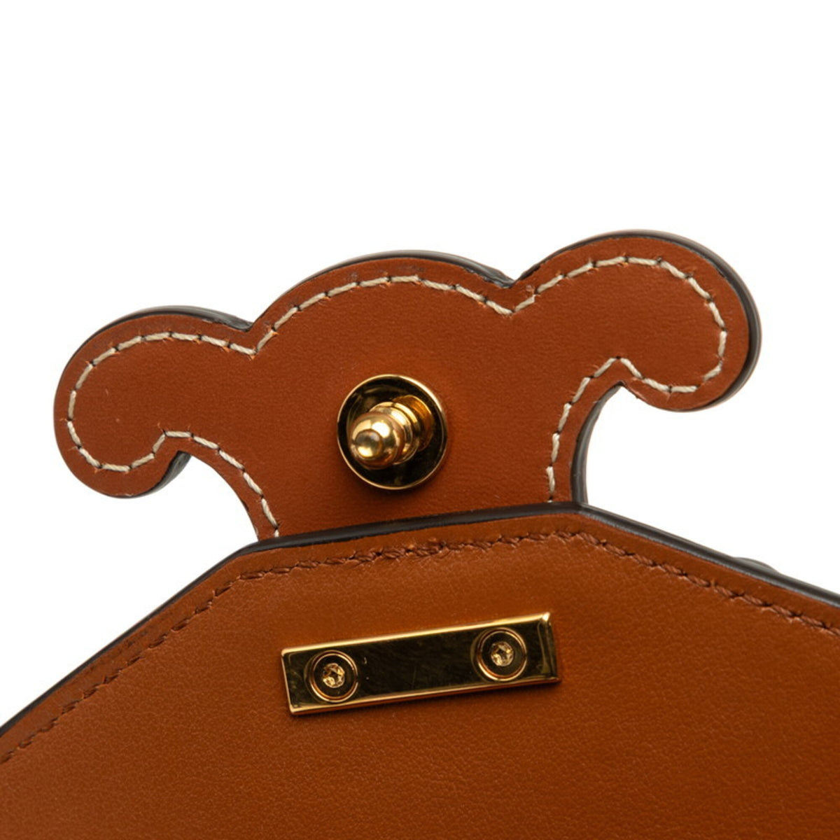 Celine Brown Leather Pochette Shoulder Bag (Pre-Owned)