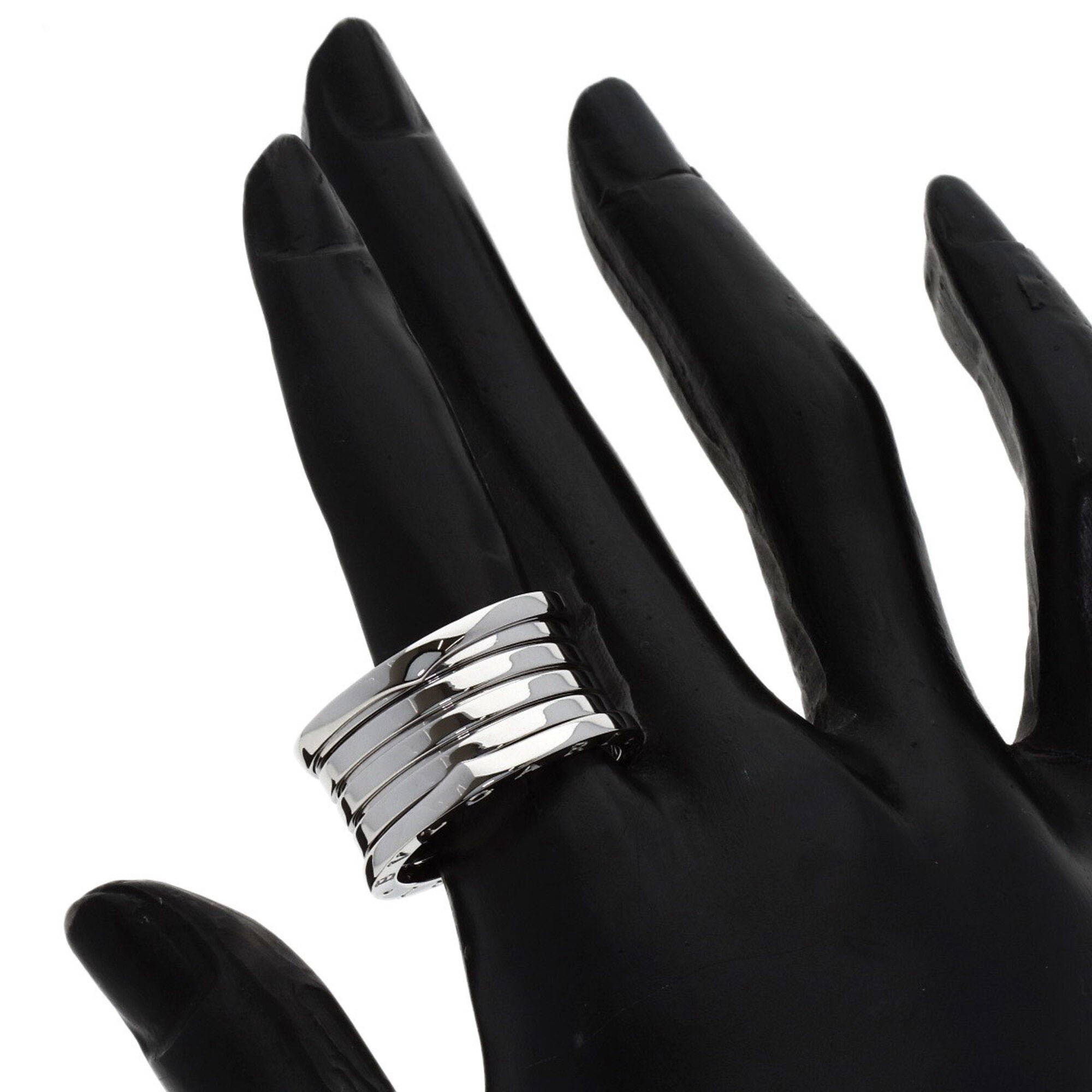 Bvlgari White Gold (18K) Band Ring (Pre-Owned)