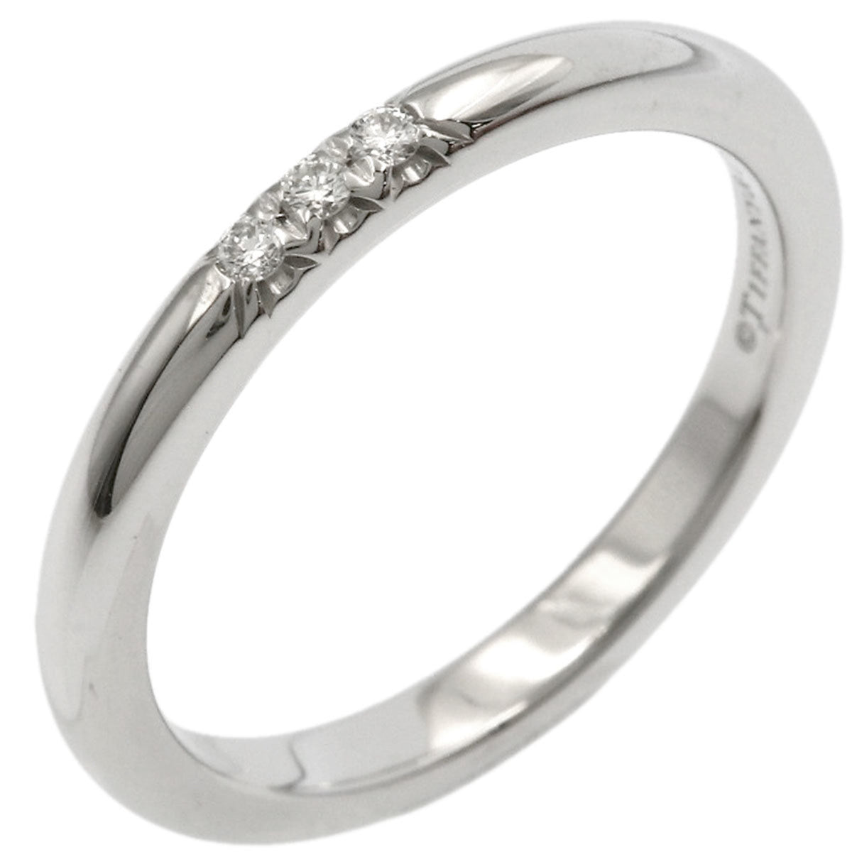 Tiffany Platinum 950 Band Ring (Pre-Owned)