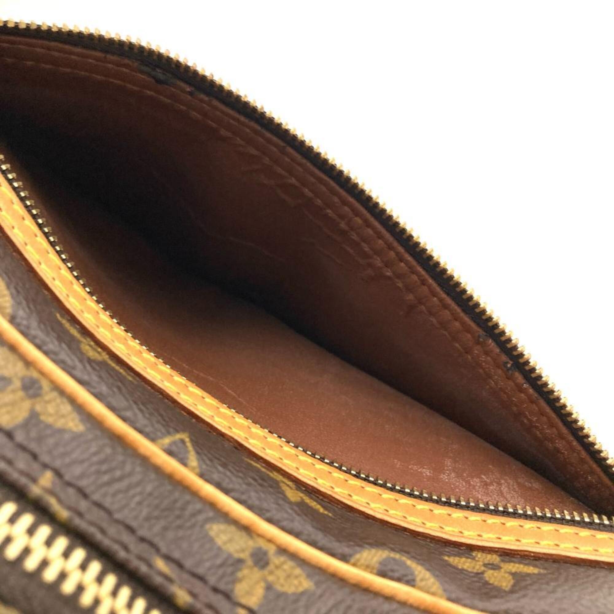 Louis Vuitton Brown Monogram Canvas Handbag (Pre-Owned)