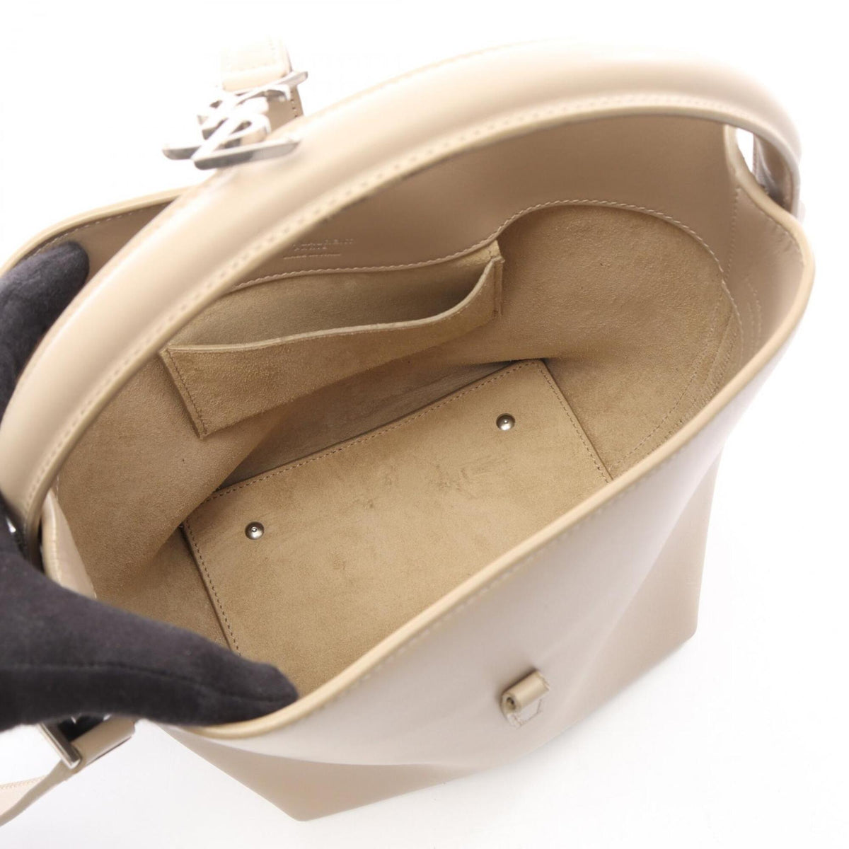 Yves Saint Laurent Beige Leather Handbag (Pre-Owned)
