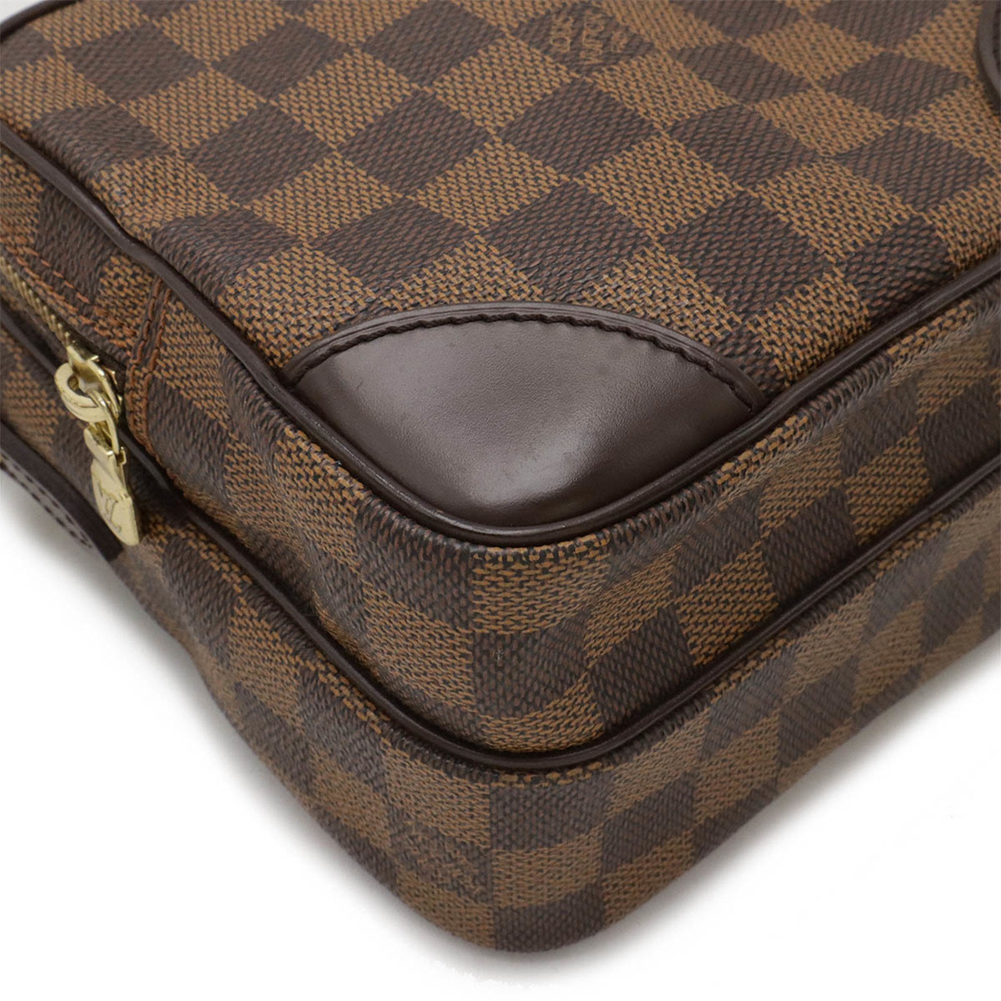 Louis Vuitton Brown Damier Canvas Pvc Shoulder Bag (Pre-Owned)