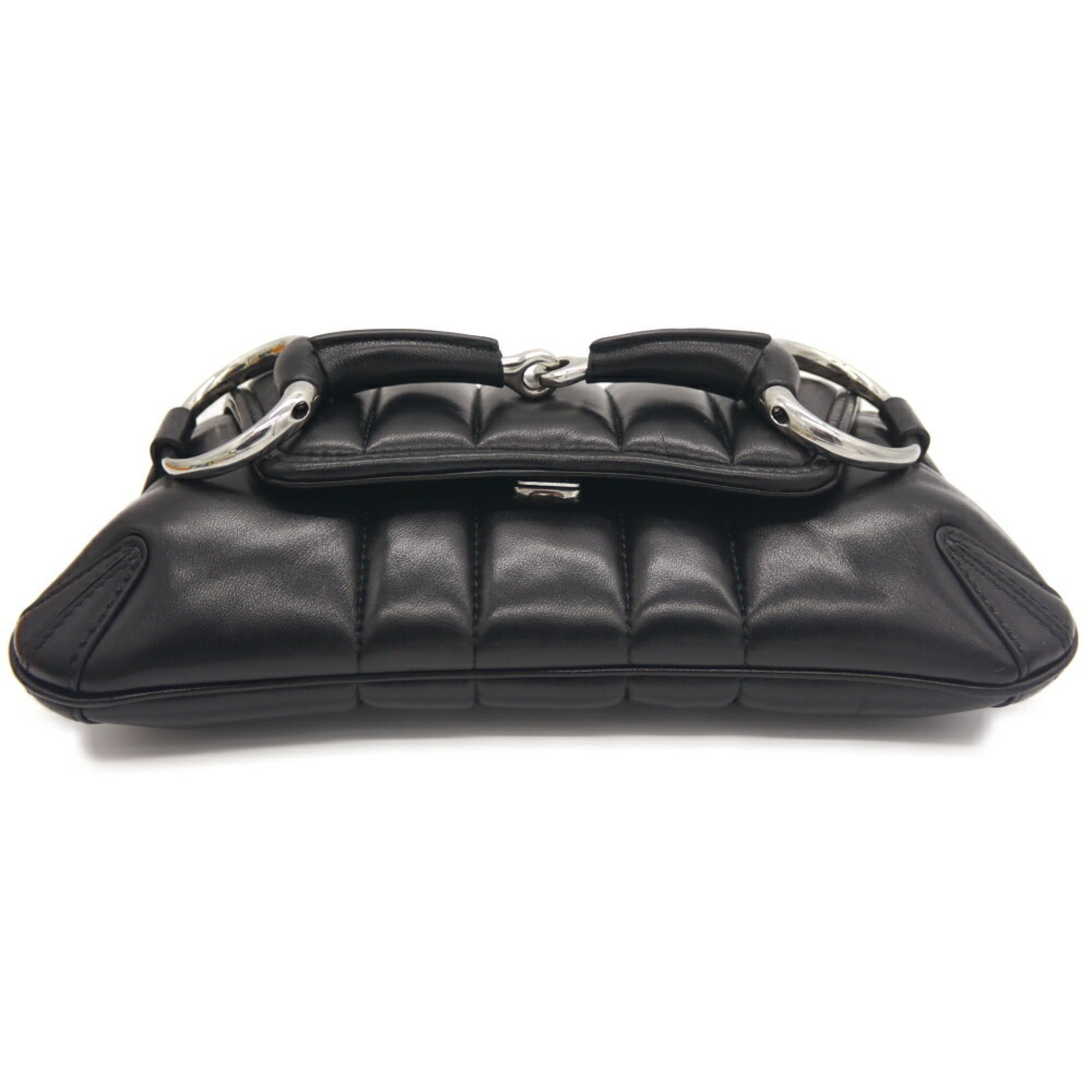 Gucci Black Leather Shoulder Bag (Pre-Owned)