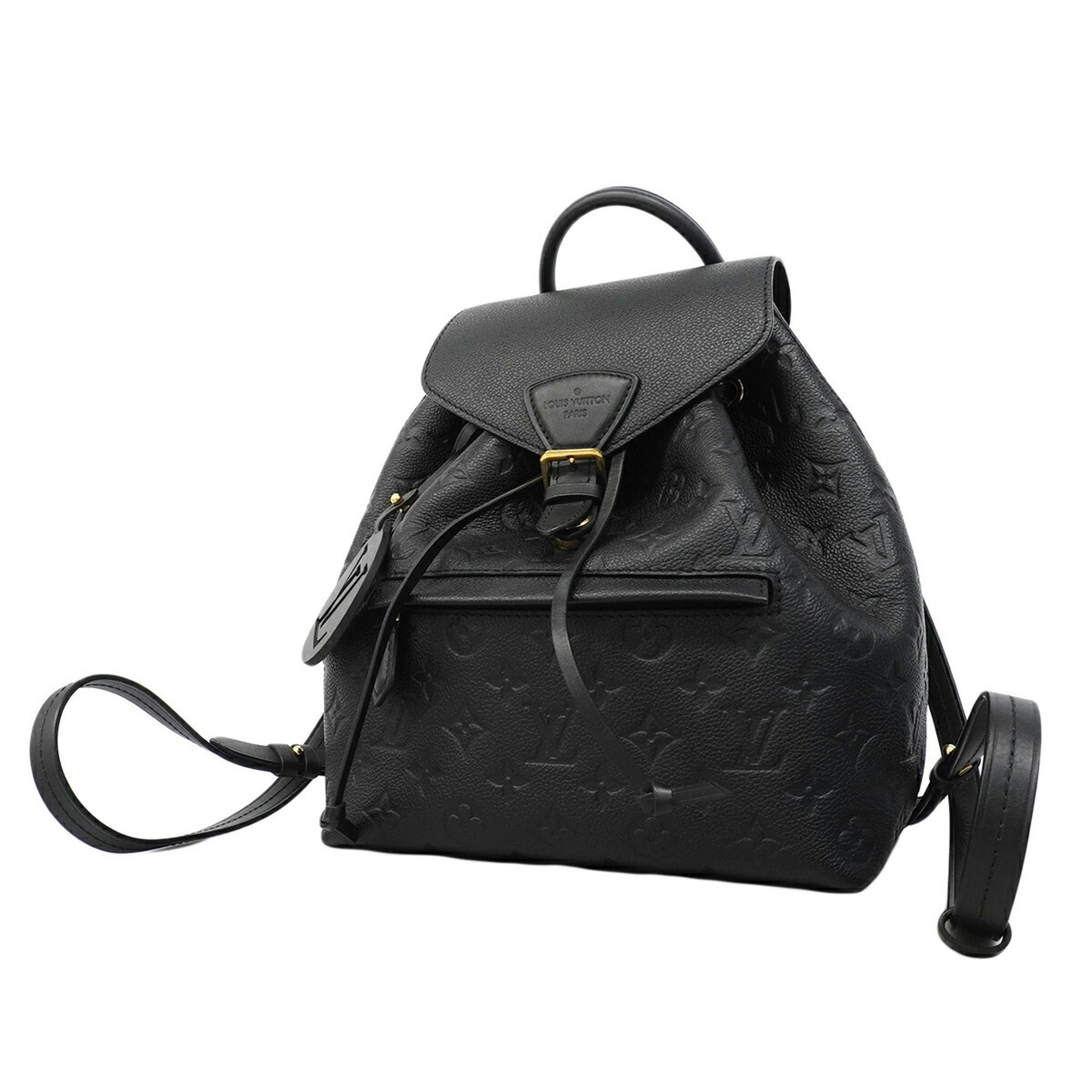 Louis Vuitton Noir Backpack (Pre-Owned)