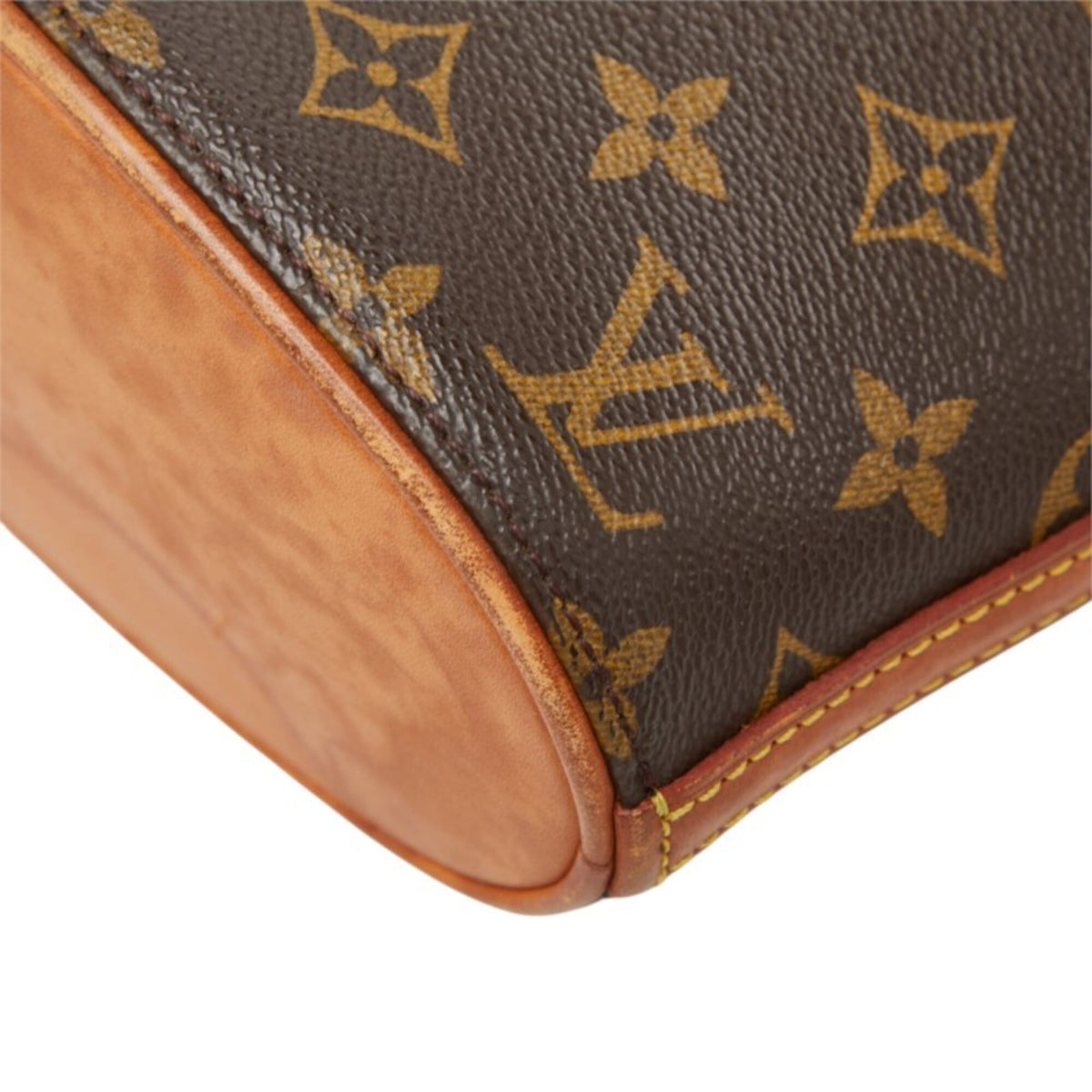 Louis Vuitton Brown Pvc Leather Shoulder Bag (Pre-Owned)