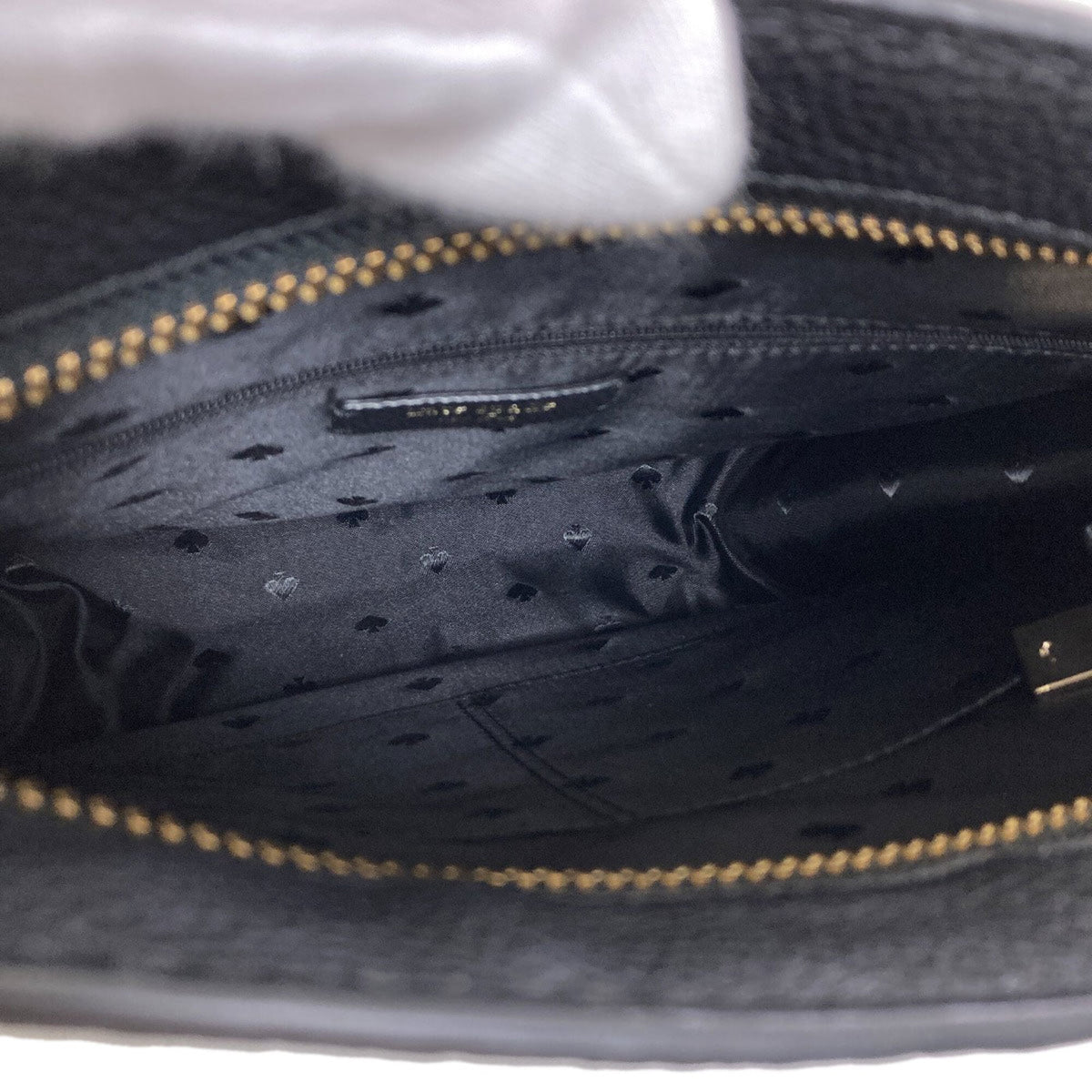 Kate Spade Black Leather Shoulder Bag (Pre-Owned)