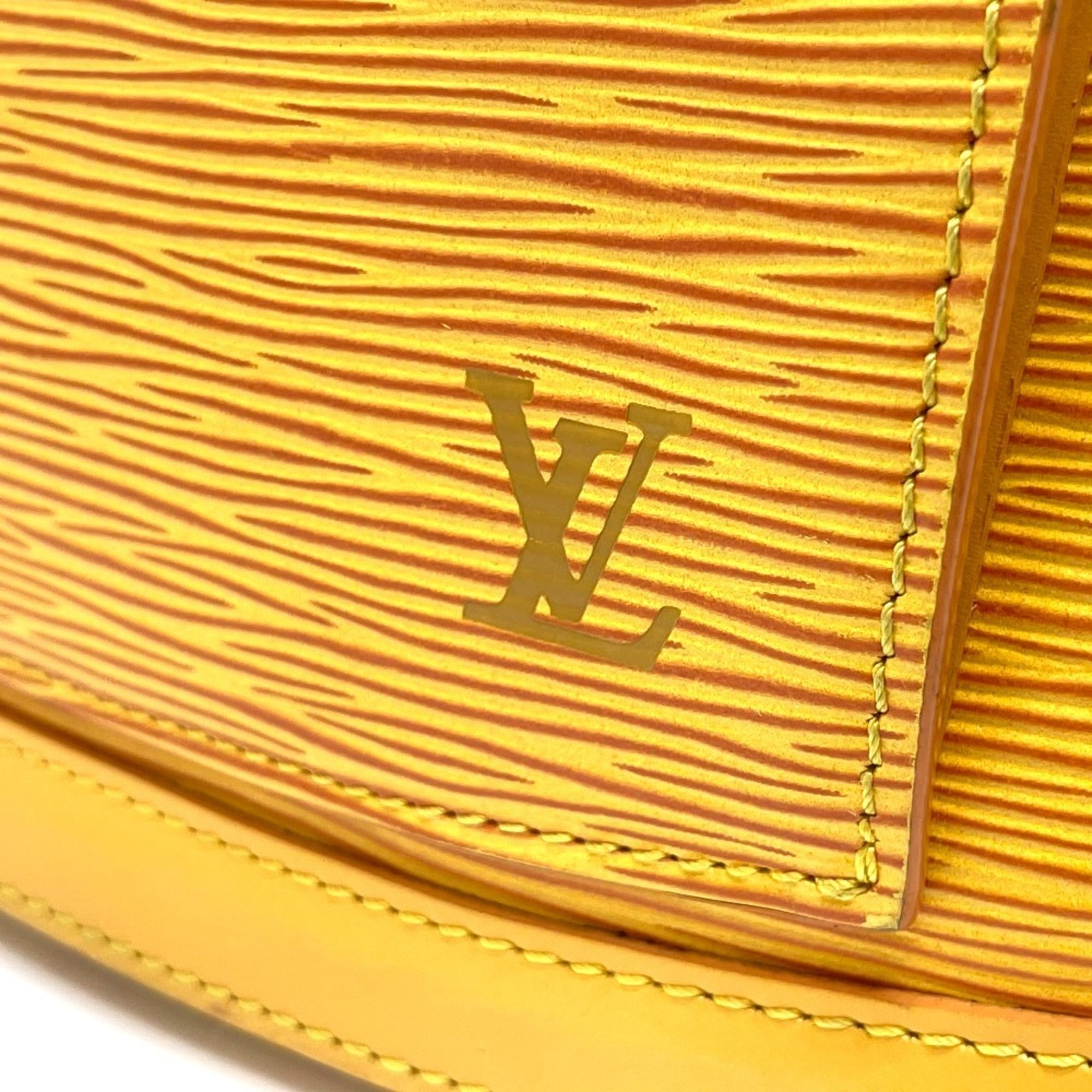 Louis Vuitton Epi Yellow Epi Leather Backpack (Pre-Owned)
