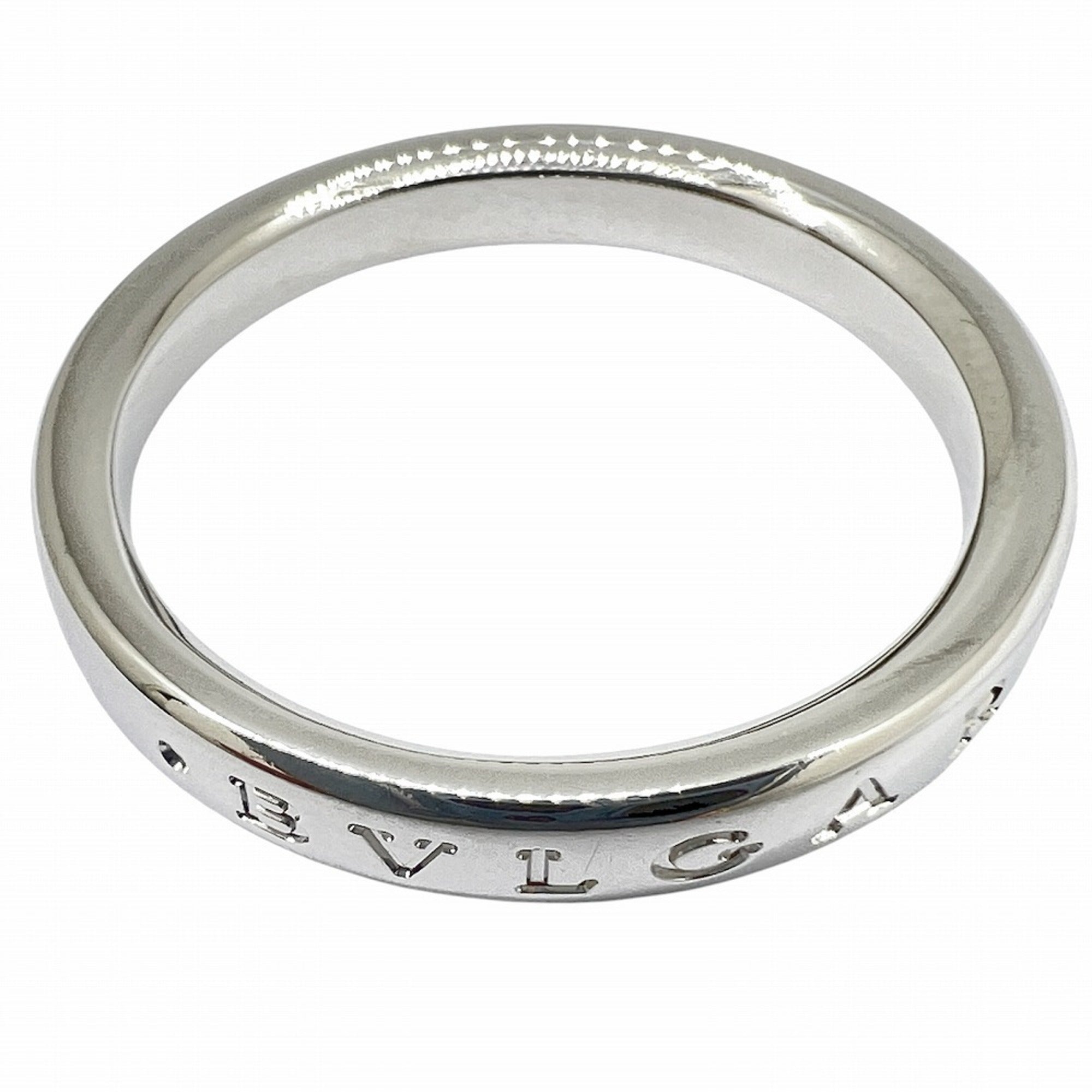 Bvlgari Platinum Platinum 950 Band Ring (Pre-Owned)