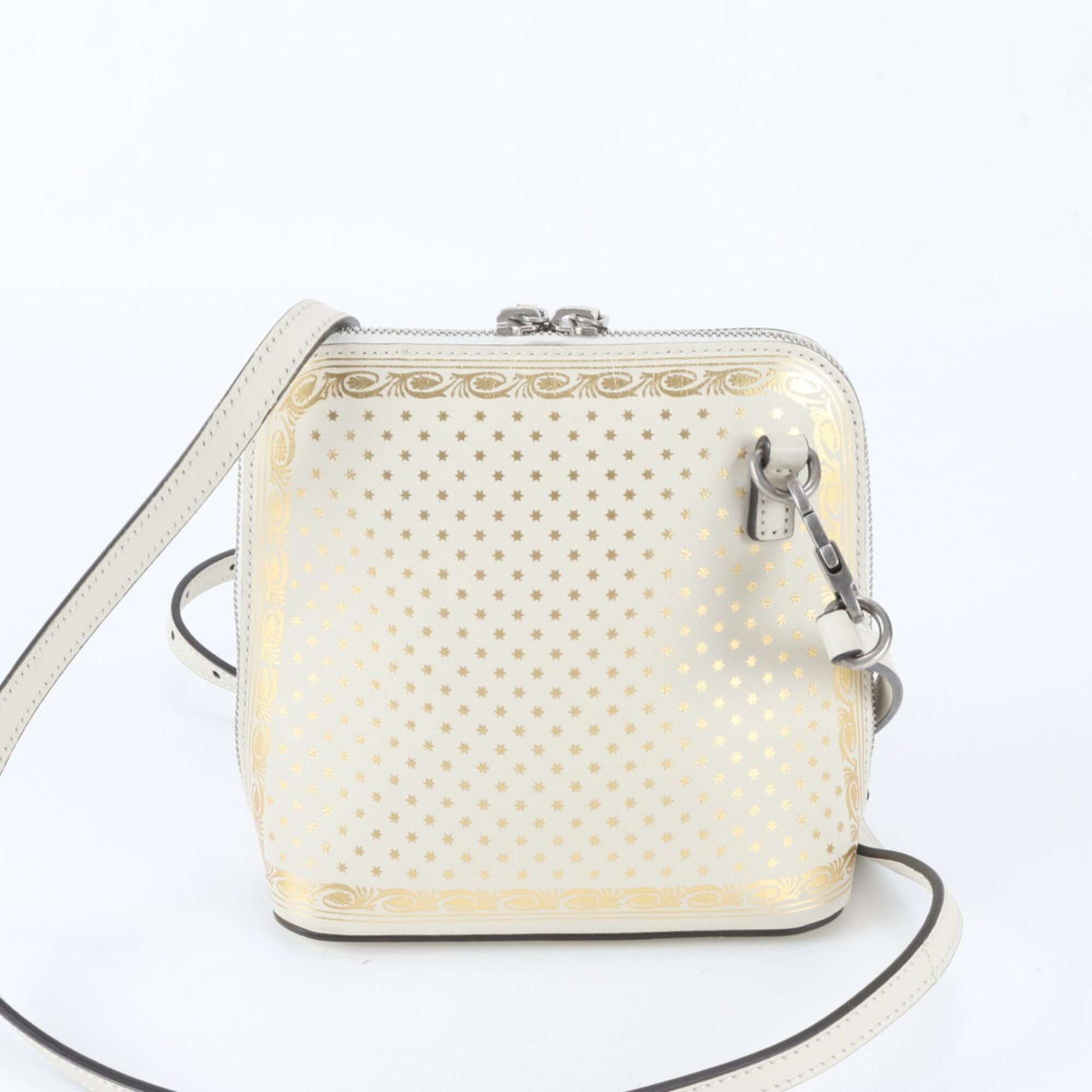 Gucci Ivory Leather Shoulder Bag (Pre-Owned)