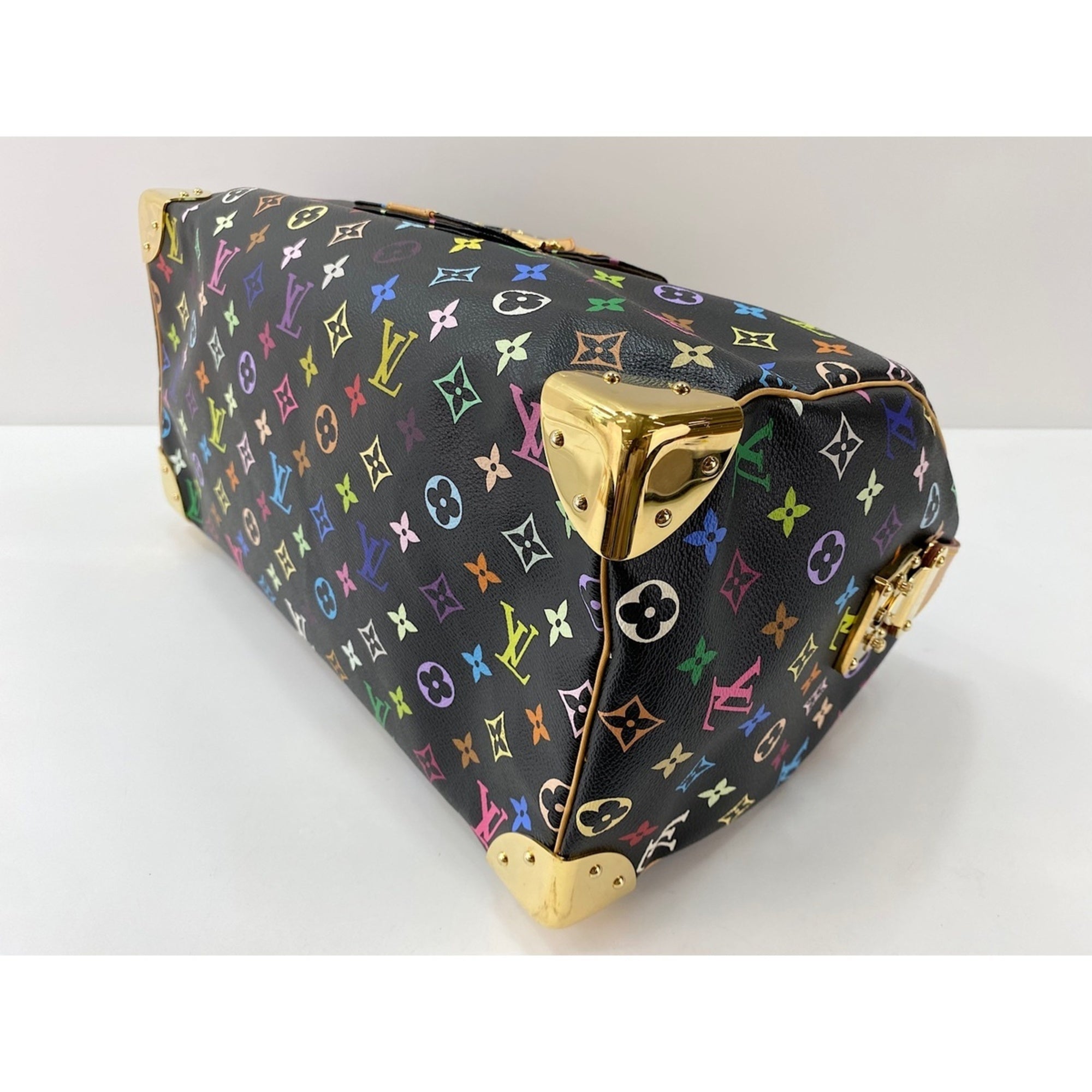 Louis Vuitton Black Multi-Color Handbag (Pre-Owned)