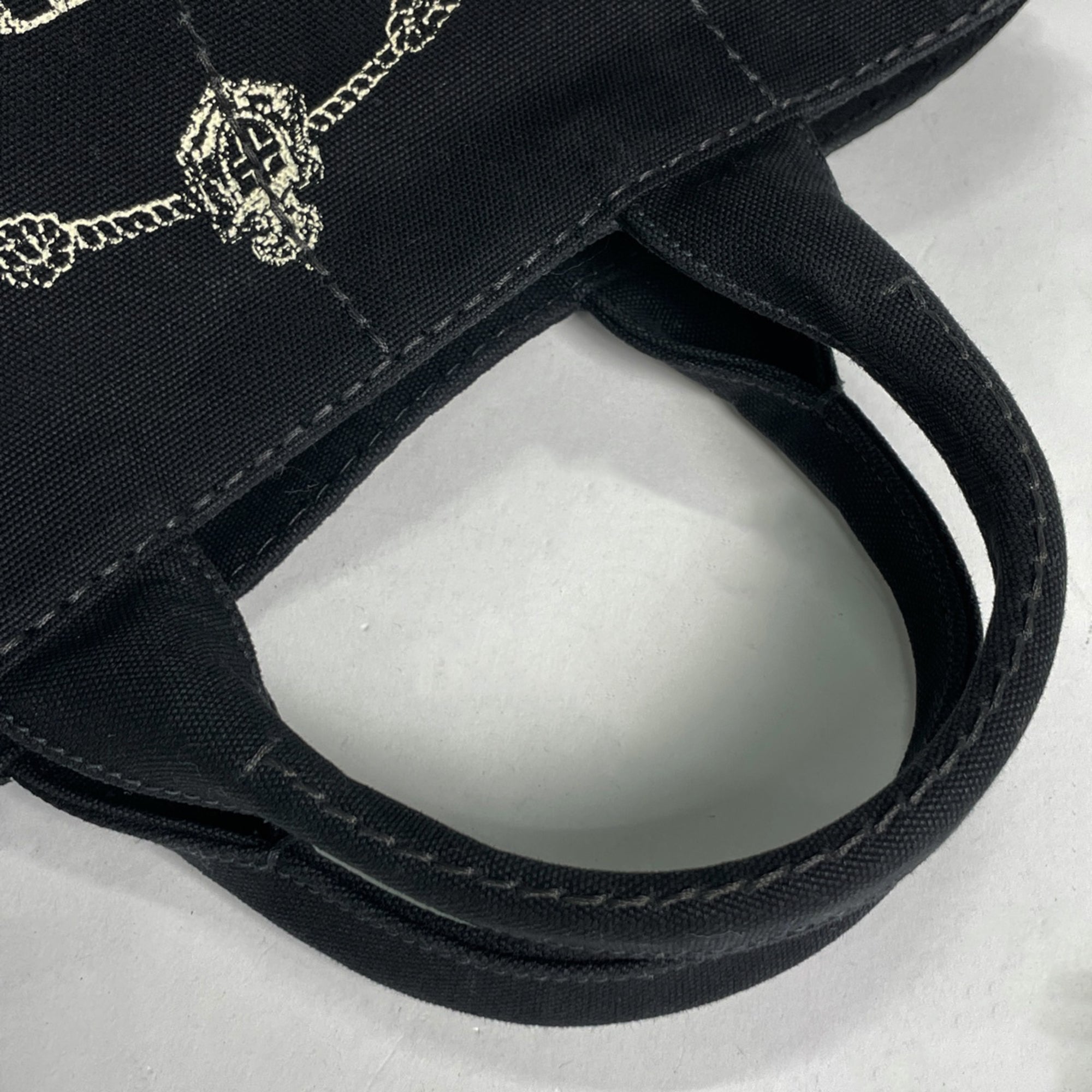 Prada Black Canvas Tote Bag (Pre-Owned)