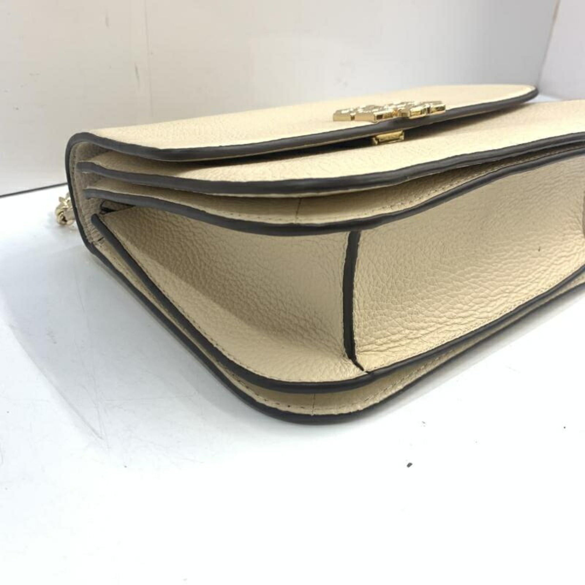 Tory Burch Ivory Shoulder Bag (Pre-Owned)