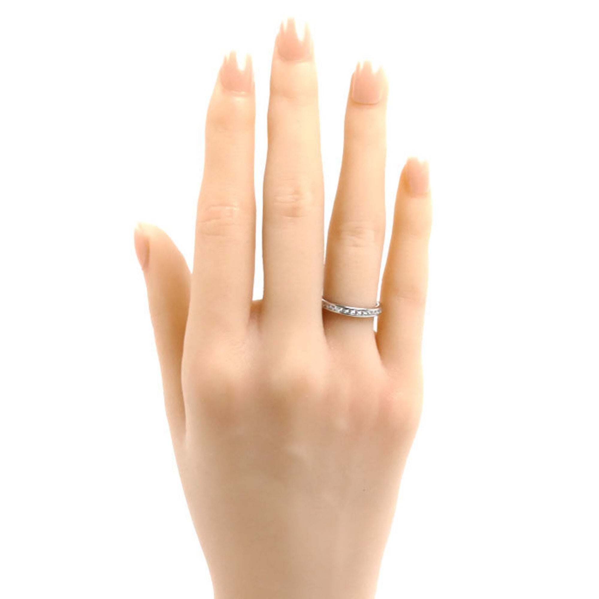 Tiffany Platinum 950 Band Ring (Pre-Owned)