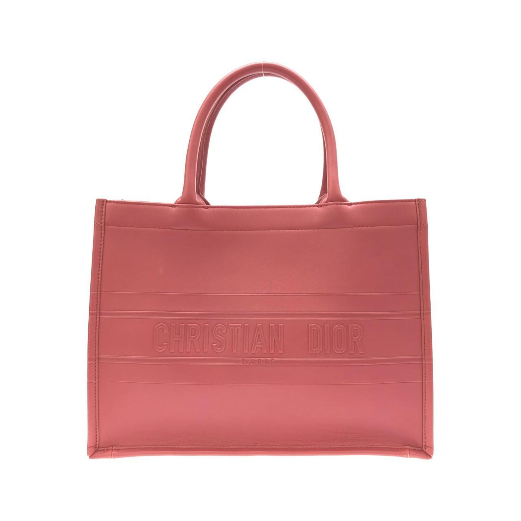 Christian Dior Pink Leather Handbag (Pre-Owned)