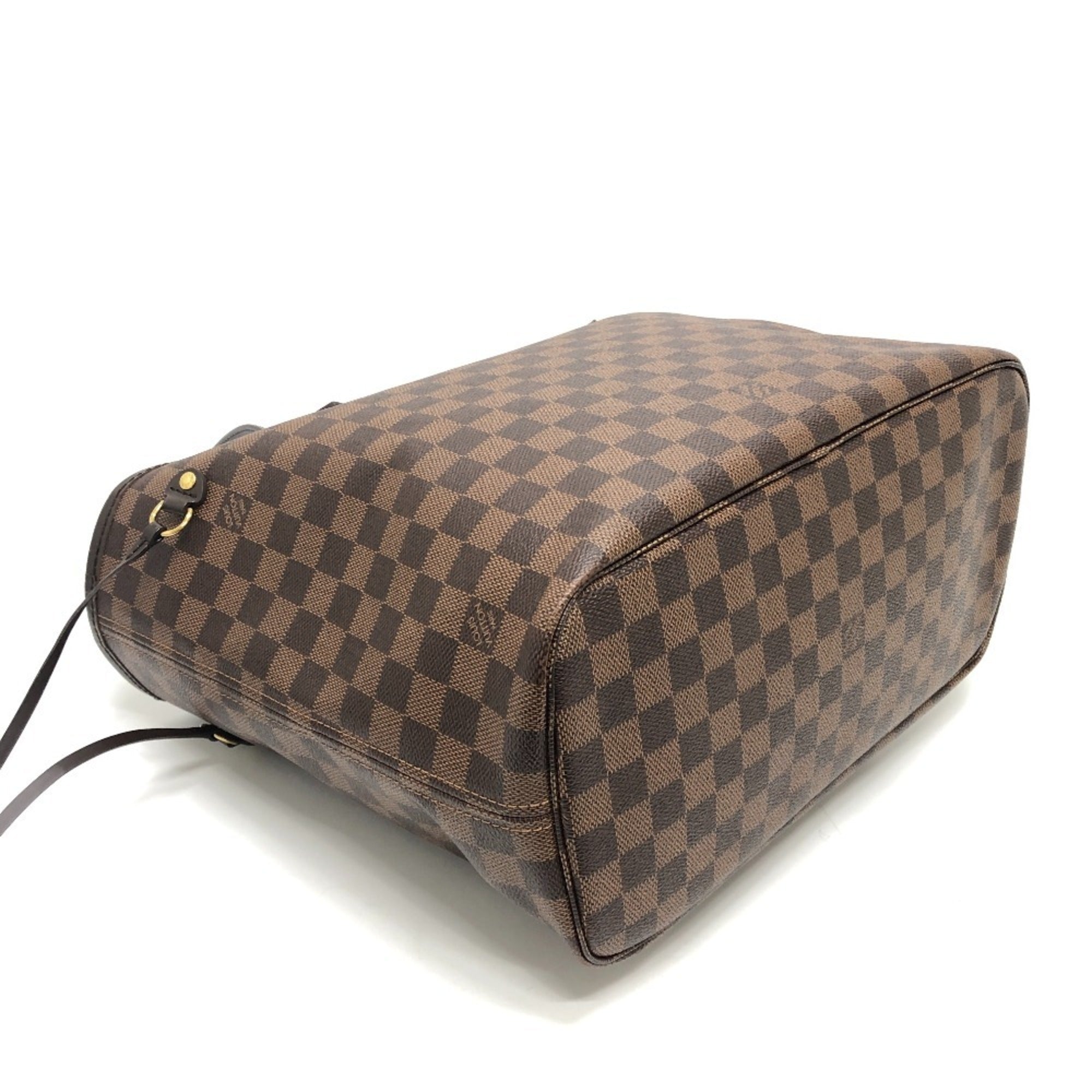 Louis Vuitton Brown Ebene Damier Canvas Shoulder Bag Tote Bag (Pre-Owned)
