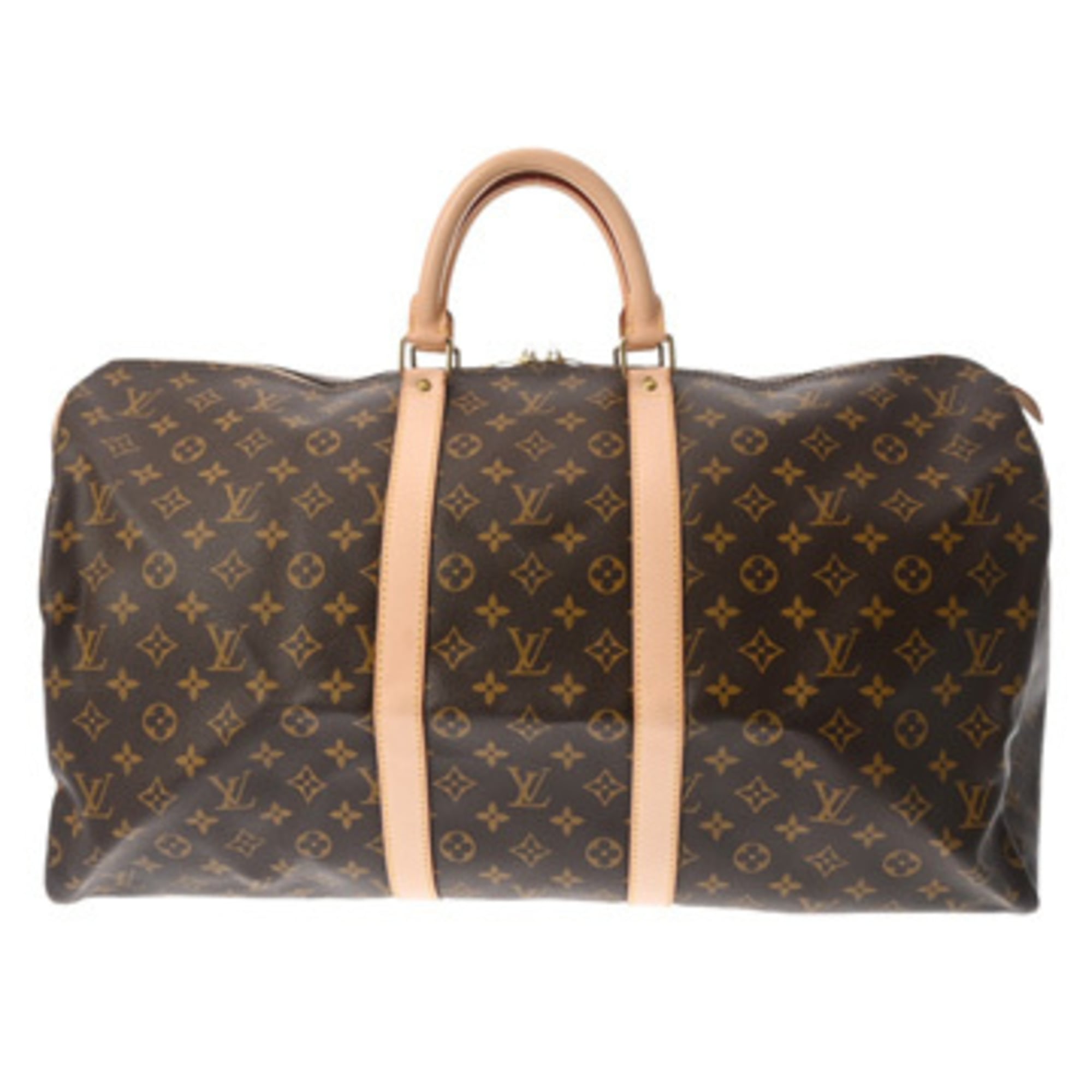 Louis Vuitton Brown Monogram Boston Bag (Pre-Owned)