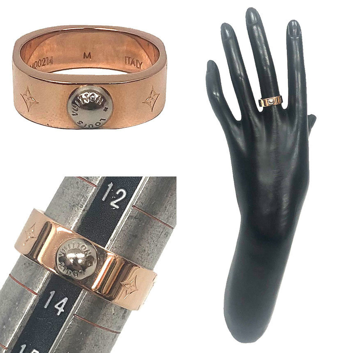 Louis Vuitton Brass Band Ring (Pre-Owned)