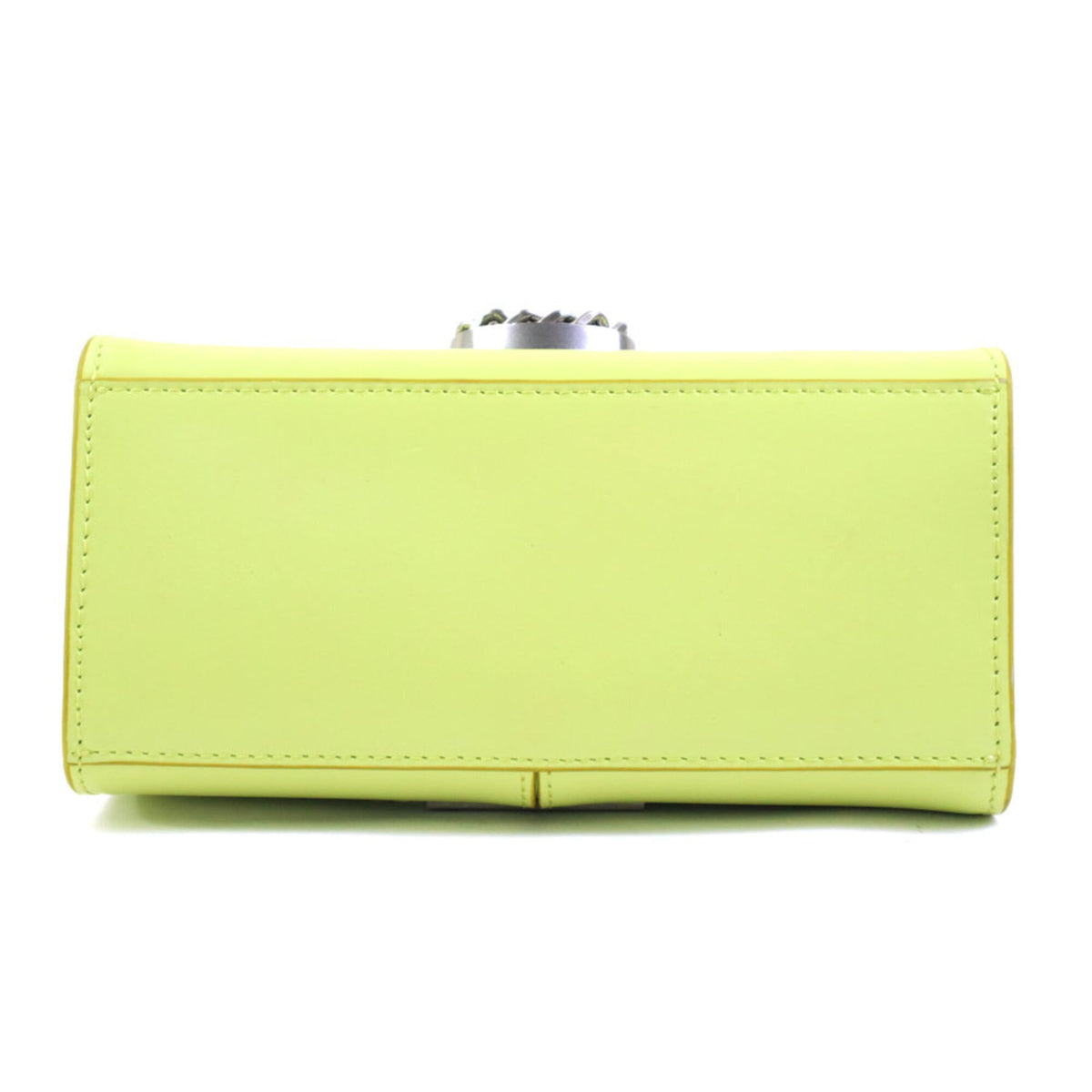 Marc Jacobs Green Yellow Leather Handbag Shoulder Bag (Pre-Owned)