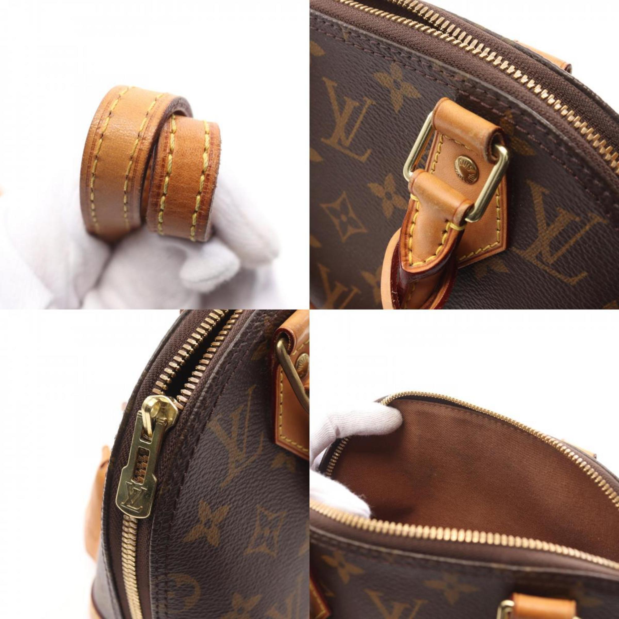 Louis Vuitton Brown Coated Canvas Leather Handbag (Pre-Owned)